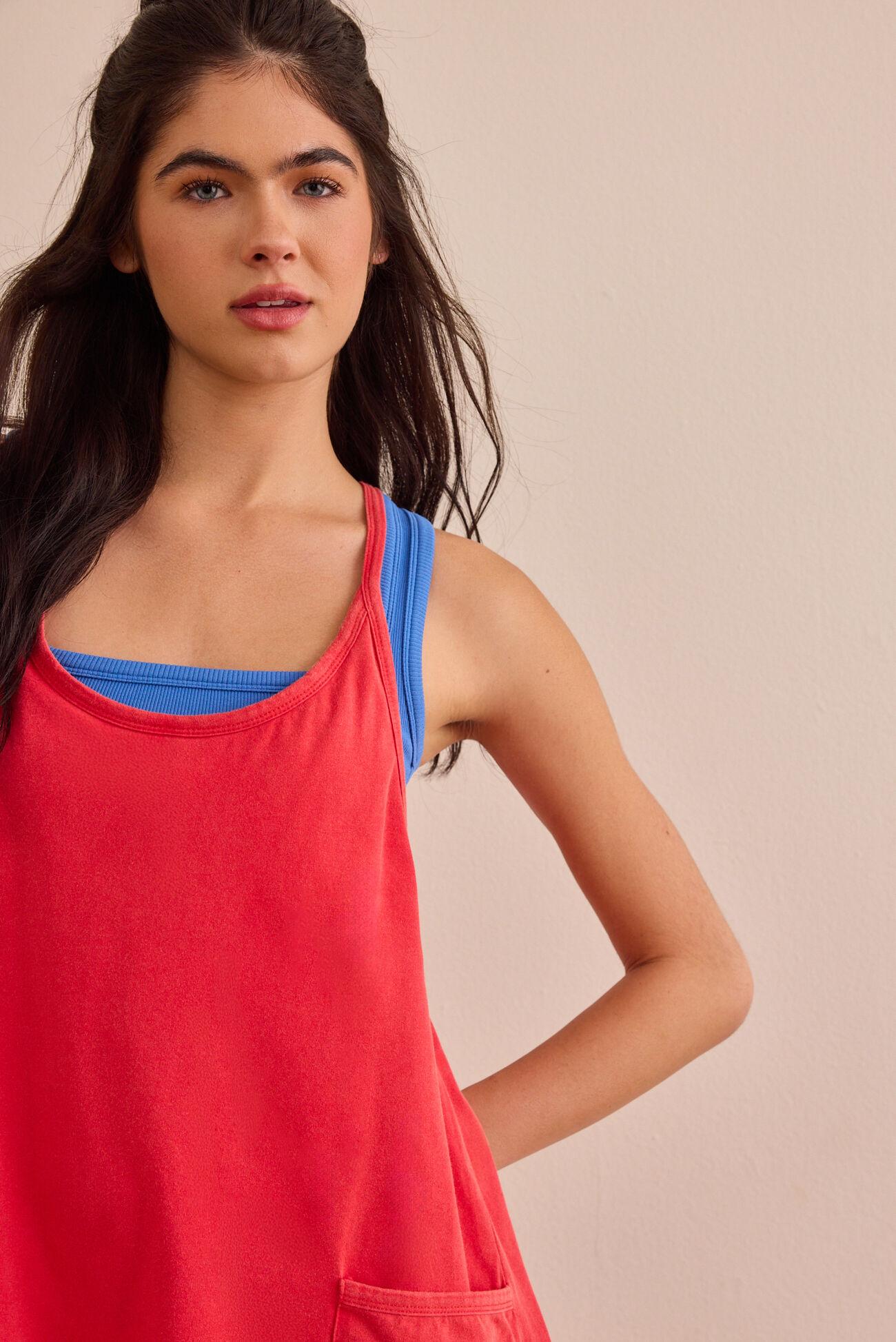 Hang Tough Mineral Wash Mini Dress Product Image