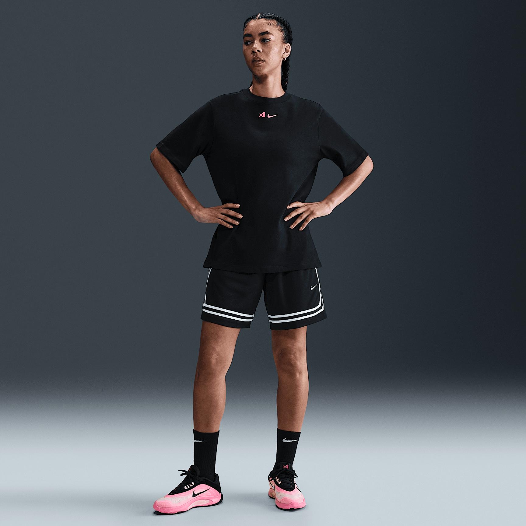 Nike Womens Aja Wilson Loose Short-Sleeve T-Shirt | HQ1696-011 Product Image