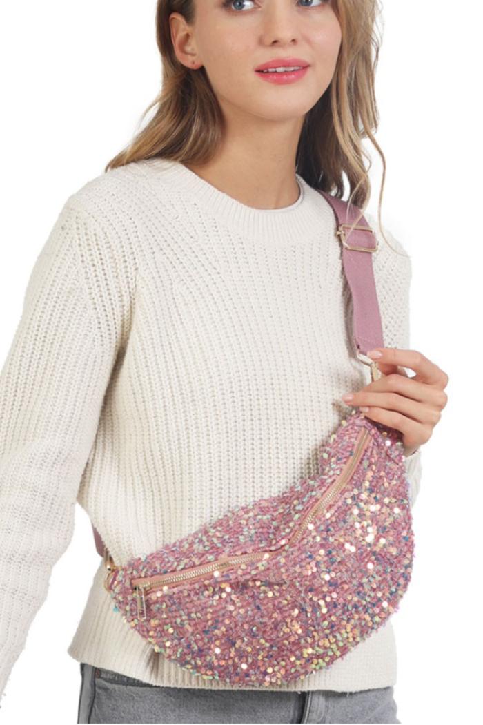 Sequin Belt Bag Product Image