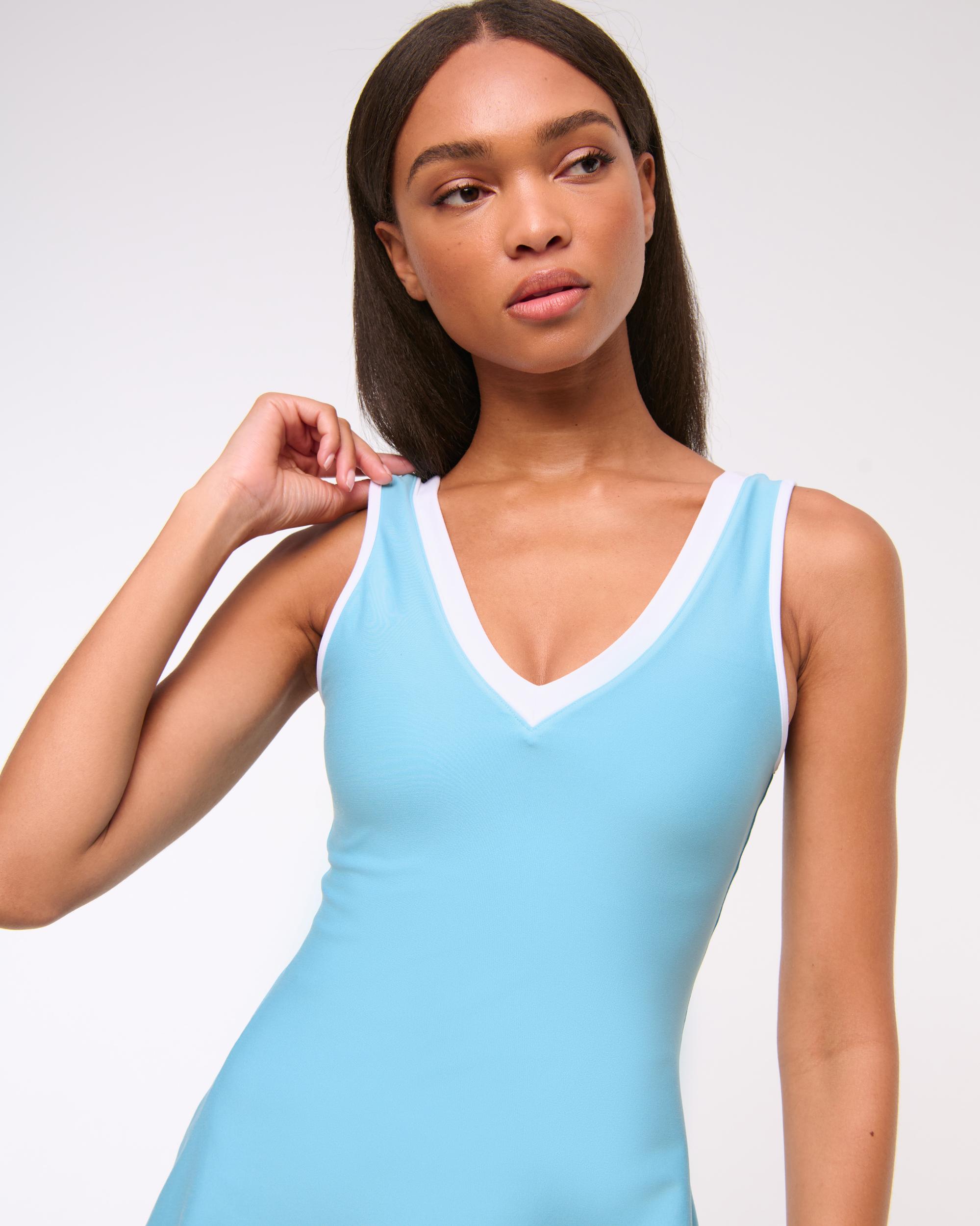 YPB sculptLUX V-Neck Mini Dress Product Image