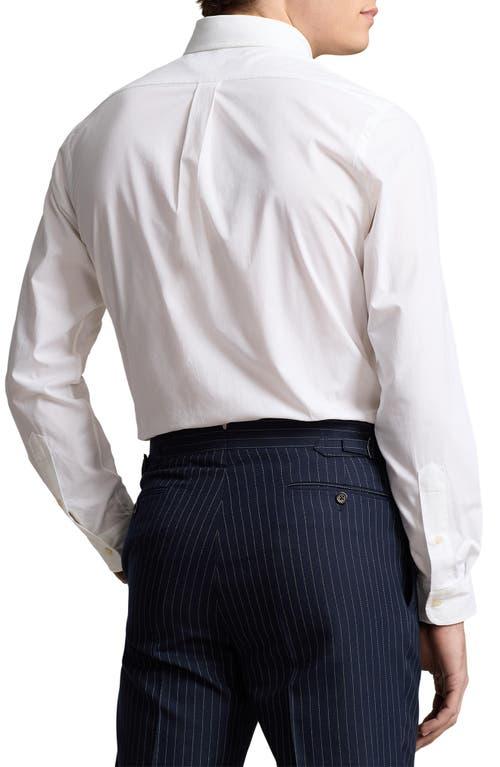 POLO RALPH LAUREN Long Sleeve Sport Shirt Clothing In White Product Image