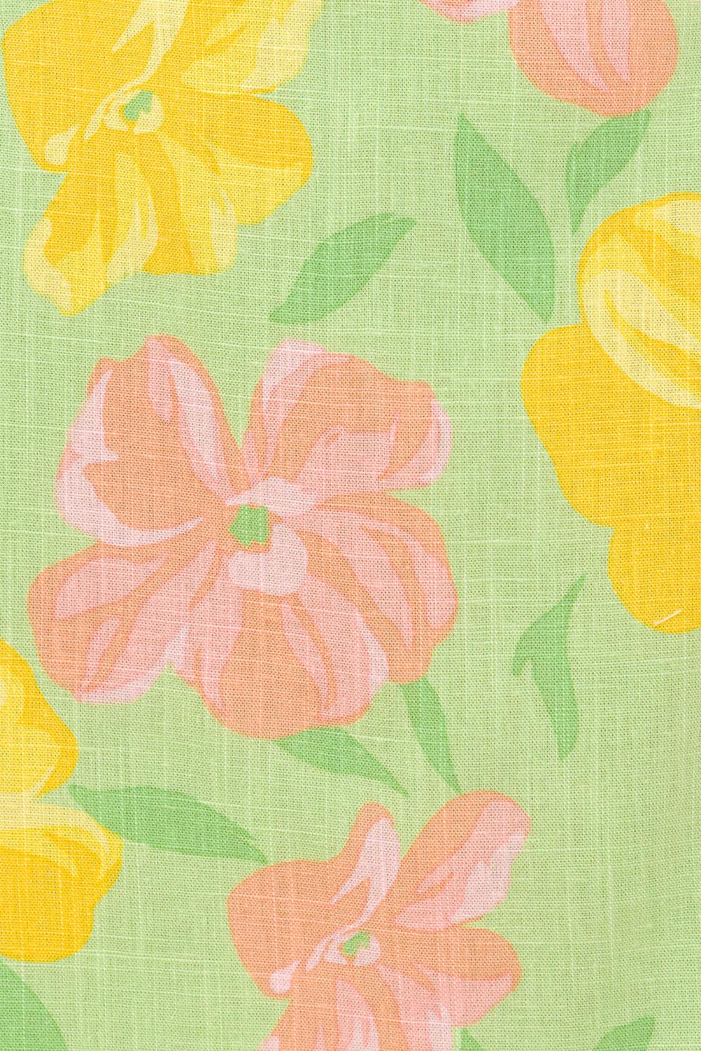 Addis Dress - Rose Fill Green Product Image