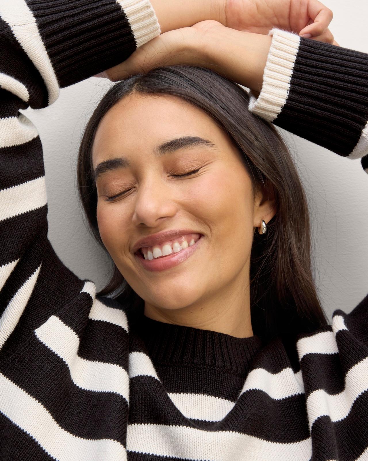 Womens Boxy Sweater in Everyday Cotton by Everlane Product Image