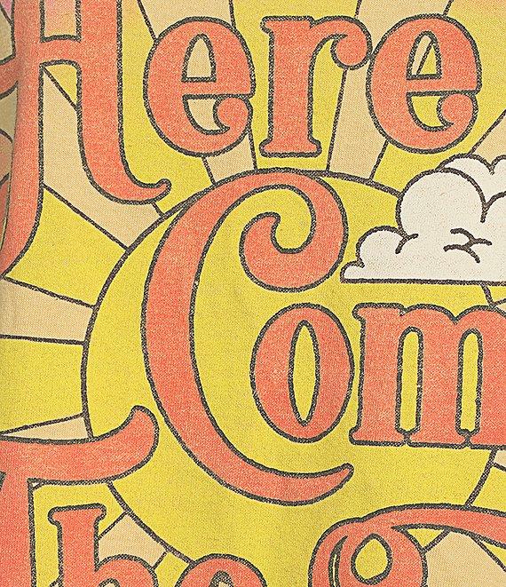 Junk Food Here Comes The Sun Graphic Crew Neck Short Sleeve T-Shirt Product Image