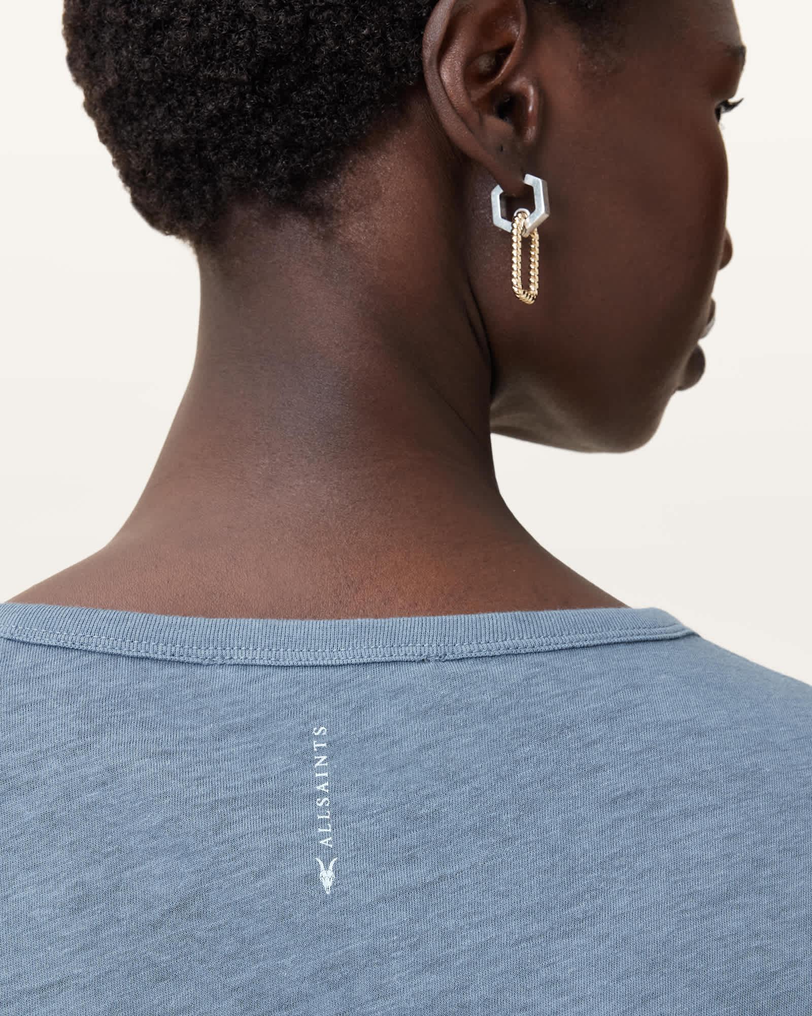 Anna V-Neck Short Sleeve T-Shirt Product Image