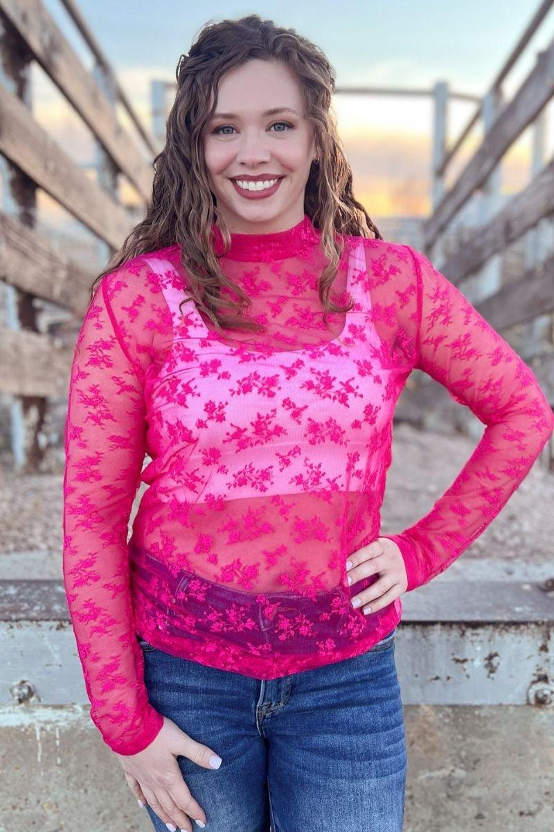 Sterling Kreek Glenda The Good Lace Top Product Image