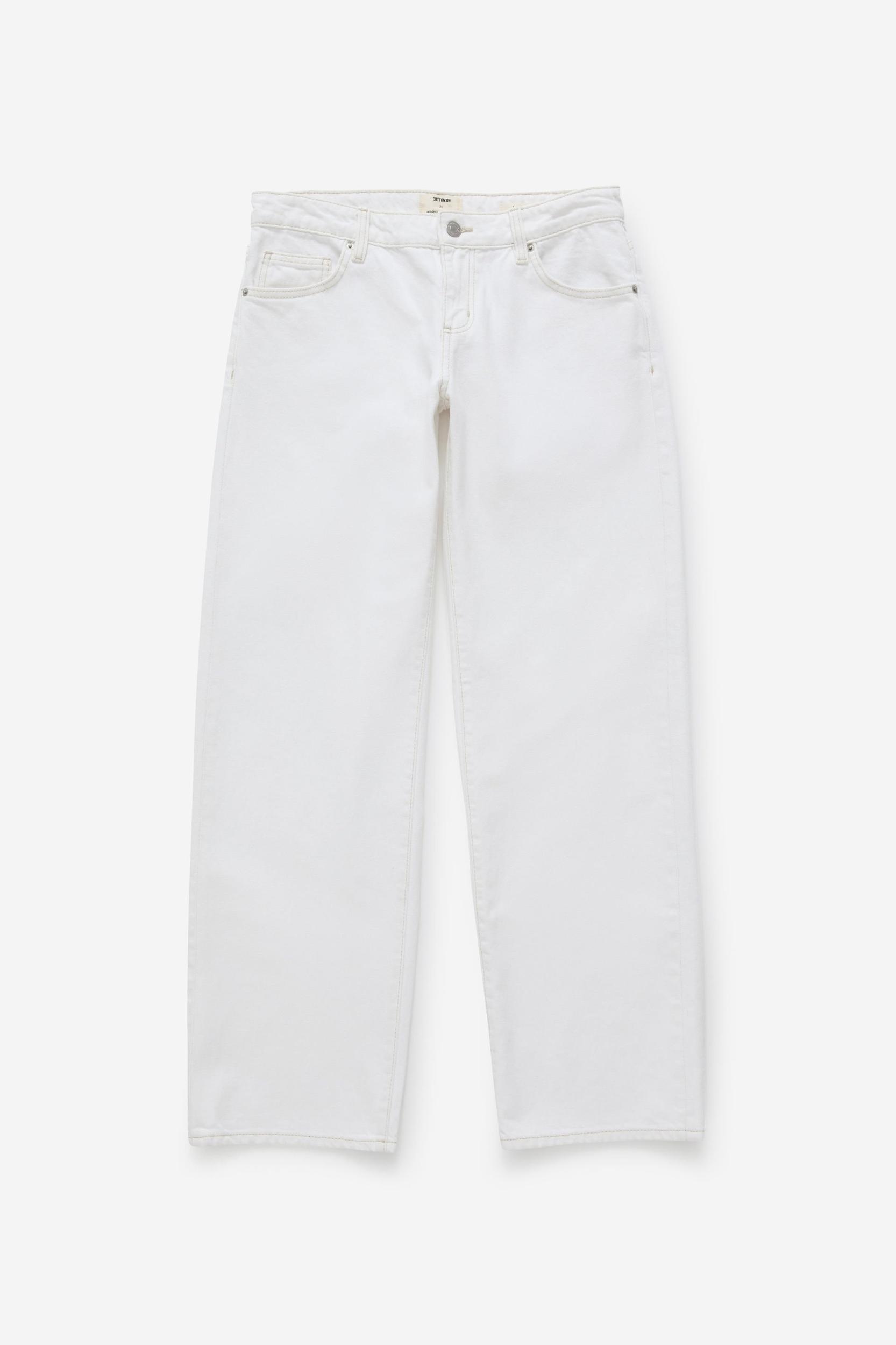 Low Rise Straight Jean Product Image
