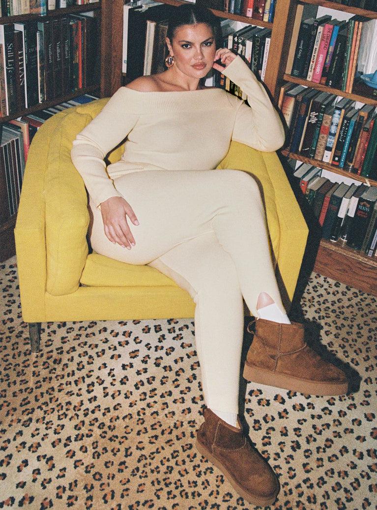 Macallan Leggings Cream Curve Product Image