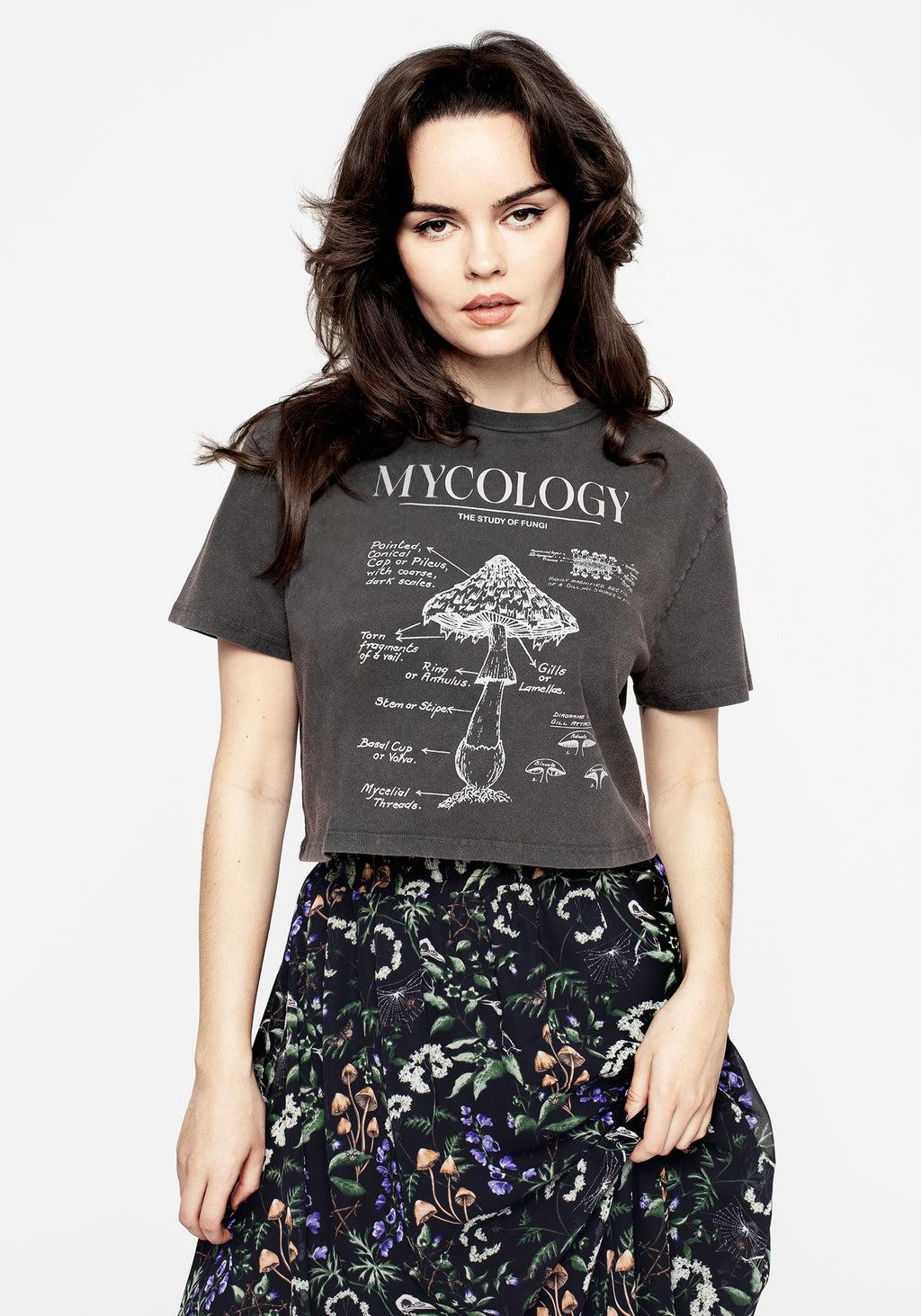 Mycology Boxy Crop T-shirt Product Image