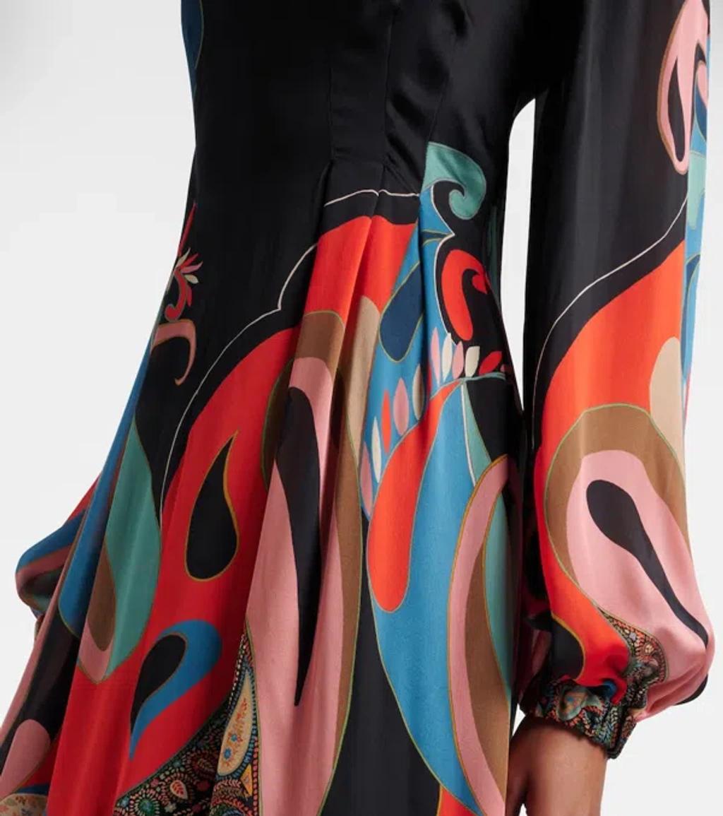 ETRO Paisley-print Maxi Dress In Multi Product Image