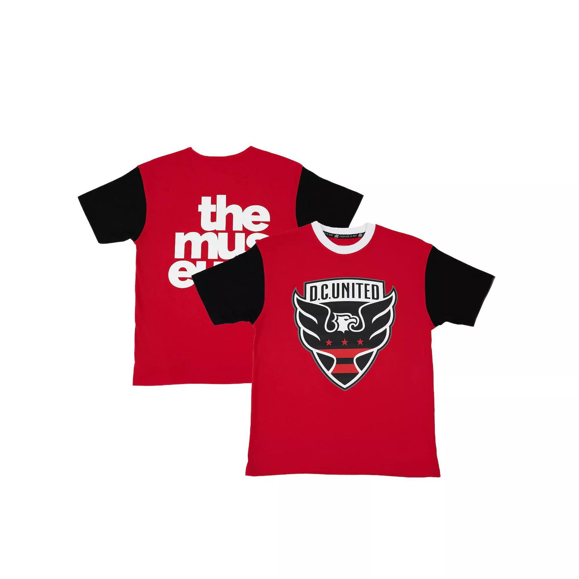 Men's The Museum x D.C. United  Red T-Shirt, Size: Large, Dcu Red Product Image