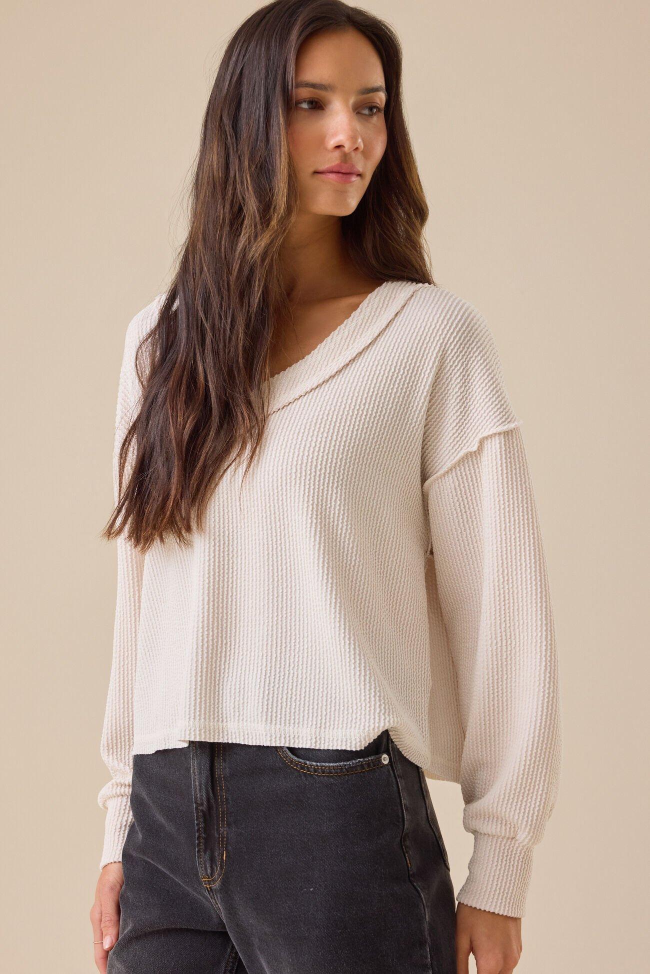 Layne Ribbed Top Product Image