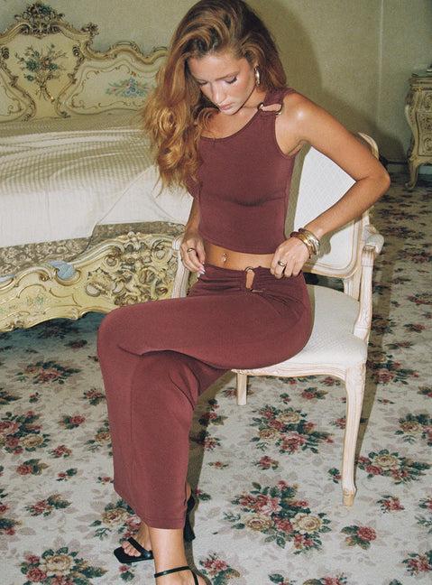 Whiley Maxi Skirt Mauve Product Image