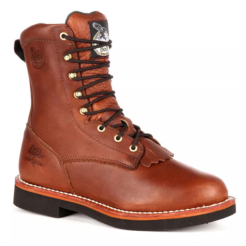 Georgia Boots Farm & Ranch Lacer Men's 8-in. Work Boots,  Product Image