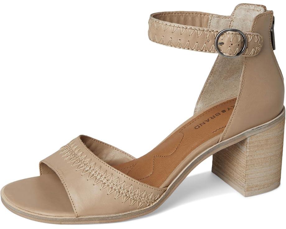 Dinzin Double Band Heeled Sandals Product Image