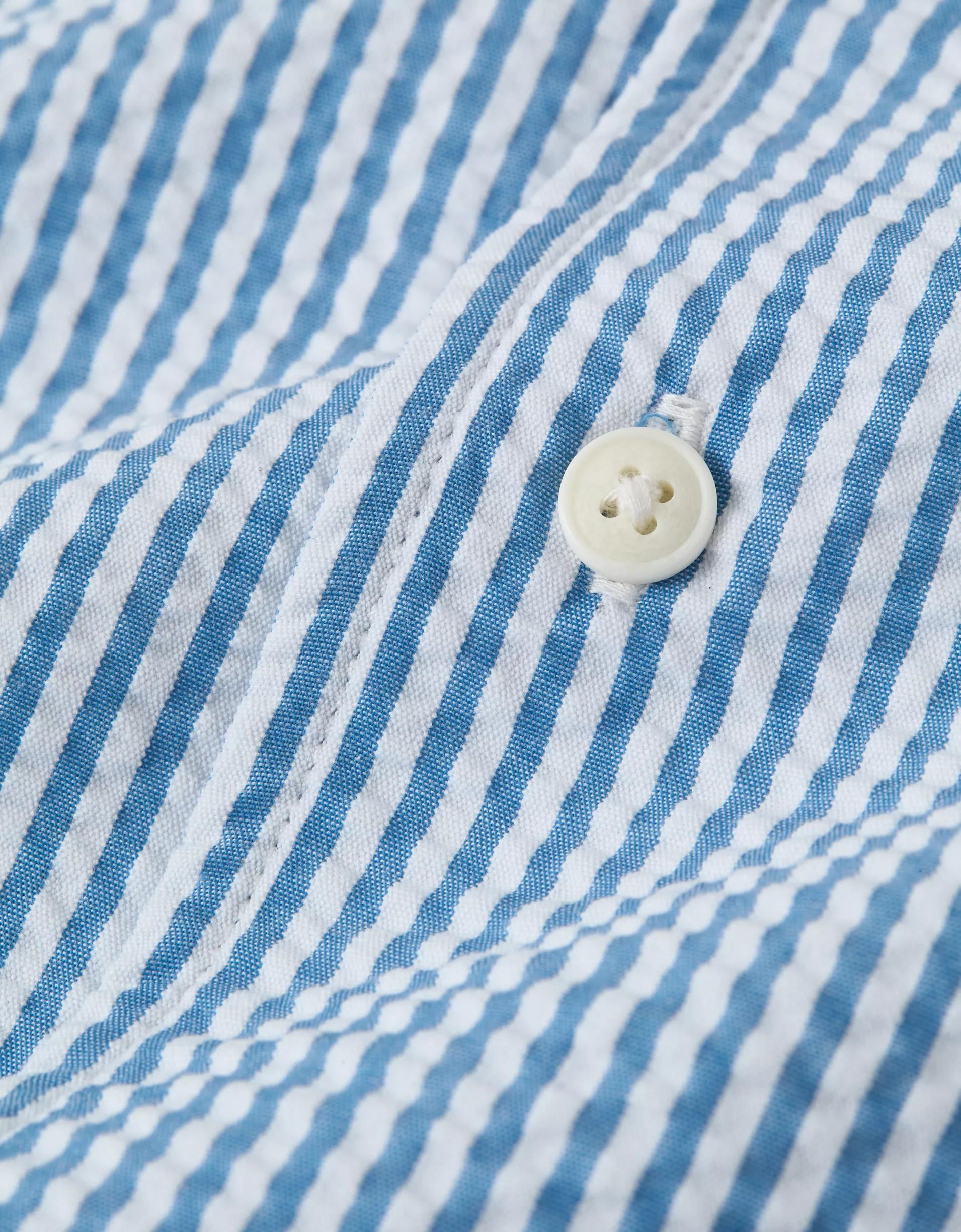 AE Poolside Striped Button-Up Shirt Product Image