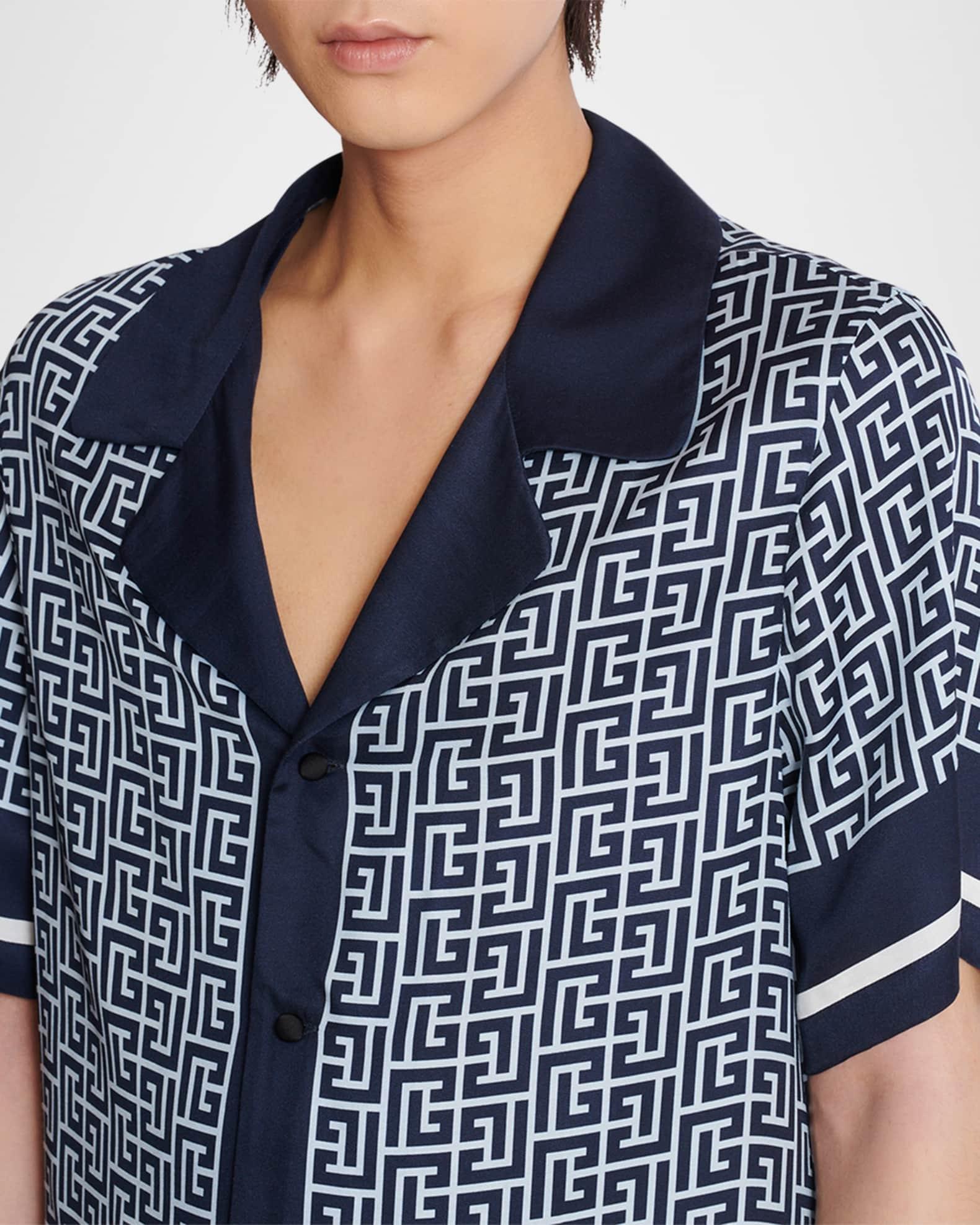 Men's Monogram Camp Shirt Product Image