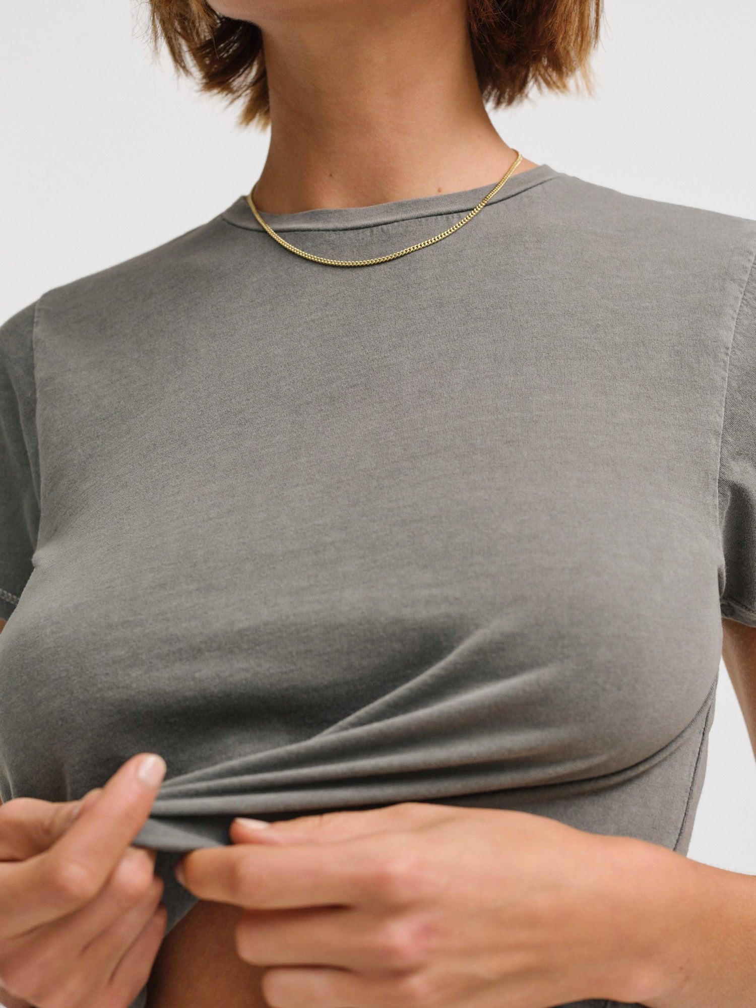 Organic Cotton Shrunken Tee Female Product Image