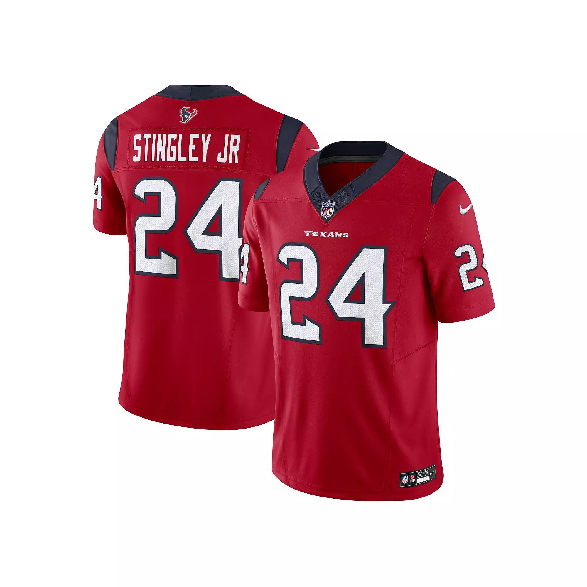 Men's Nike Derek Stingley Jr. Red Houston Texans Vapor F.U.S.E. Limited Alternate Jersey, Size: 3XL Product Image