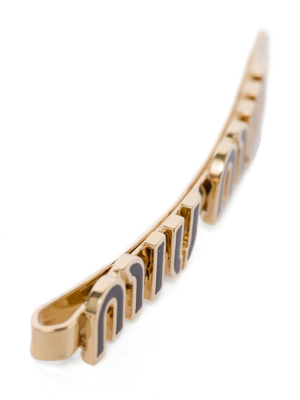 logo-lettering hairclip Product Image