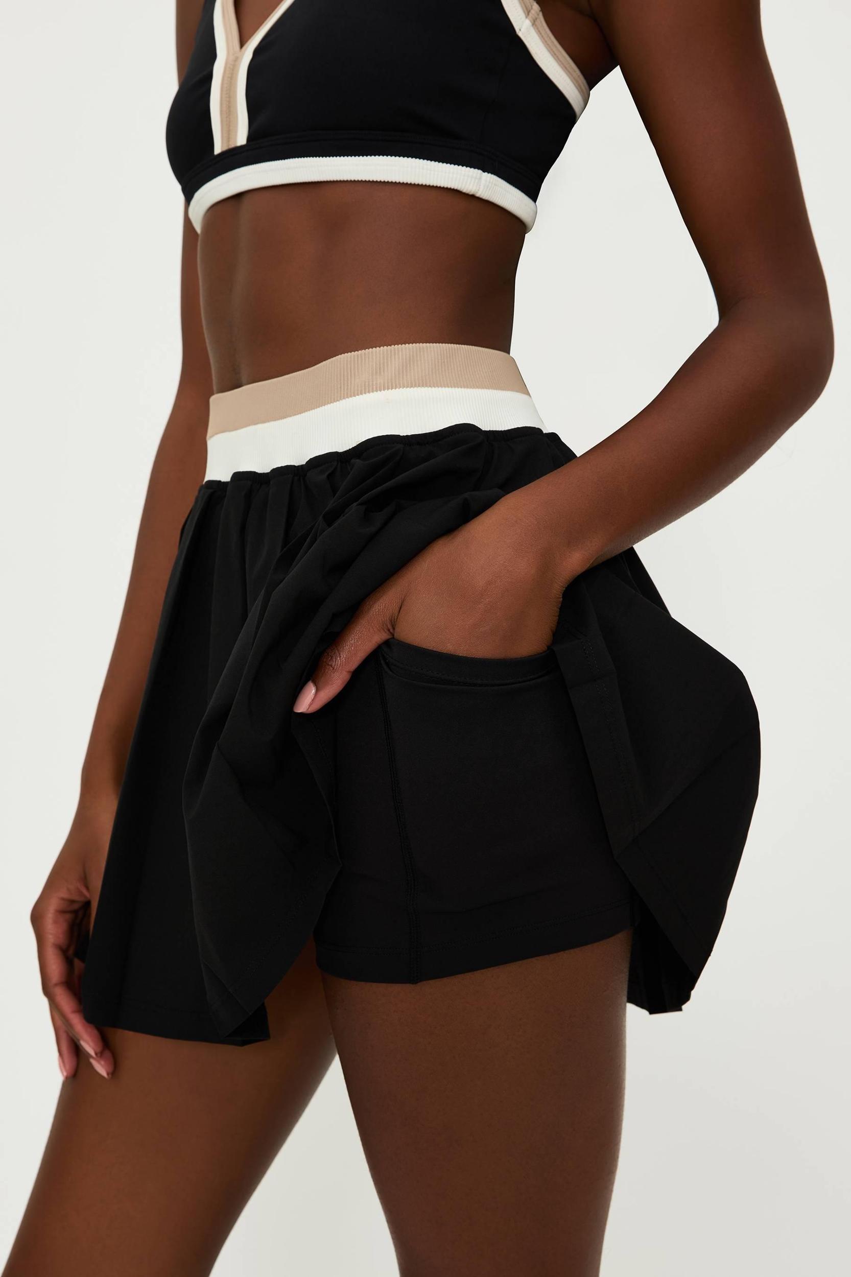 Irina Skirt Sandshell Colorblock Product Image