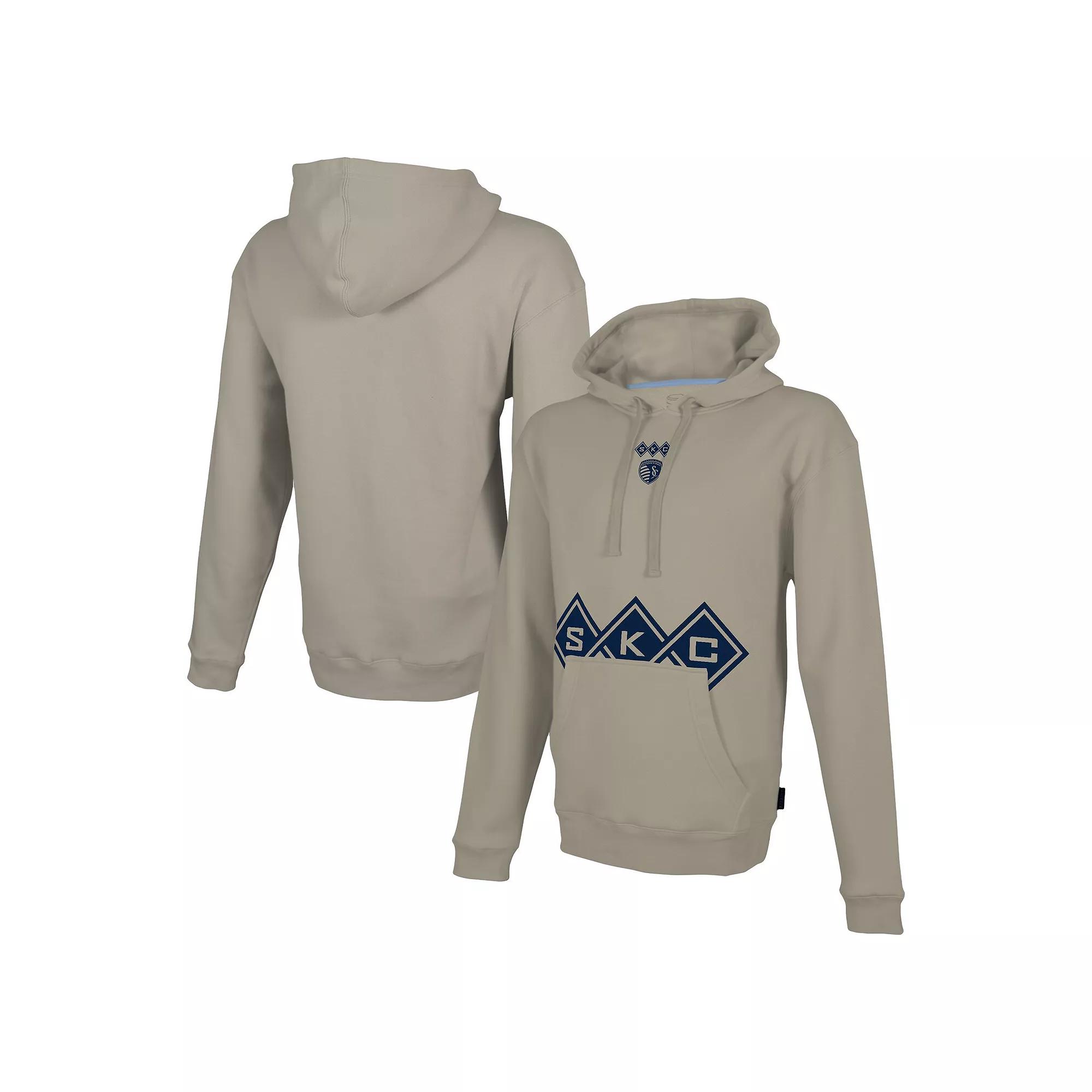 Men's Stadium Essentials Tan Sporting Kansas City Status Pullover Hoodie,  Product Image