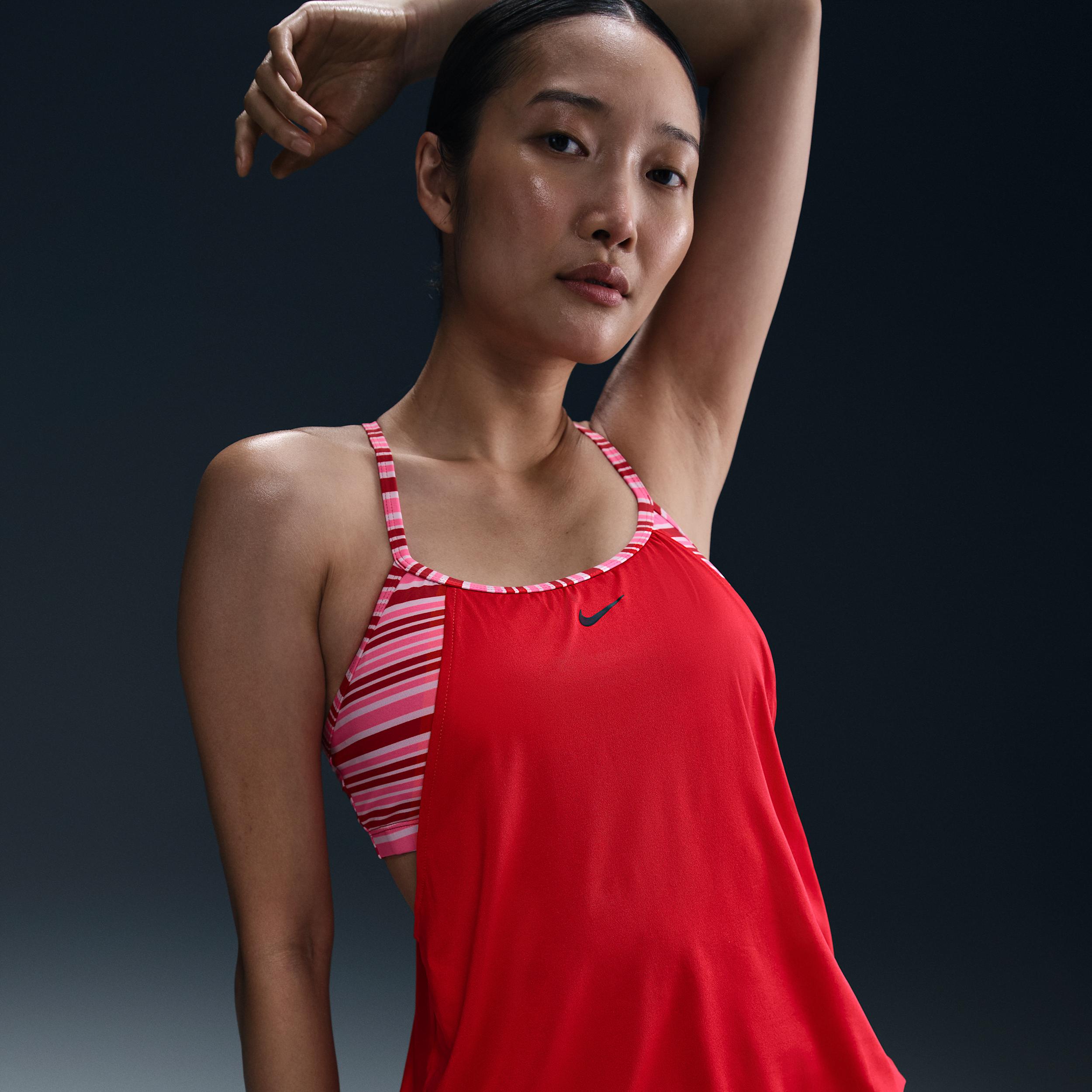 Nike Womens Swim Layered Tank Topini | NESSF285-614 Product Image