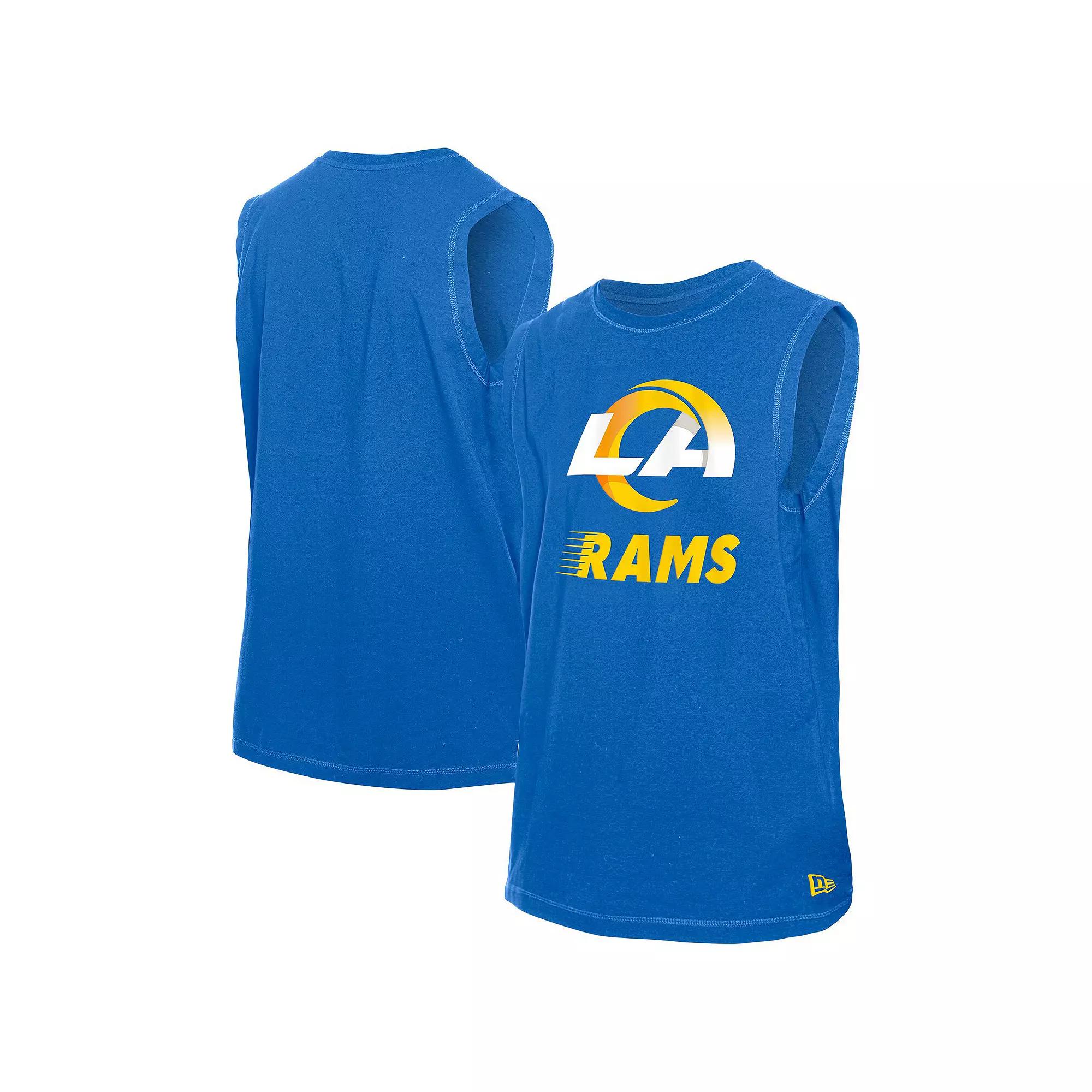 Men's New Era Royal New York Giants Leisure Collection Tank Top,  Product Image