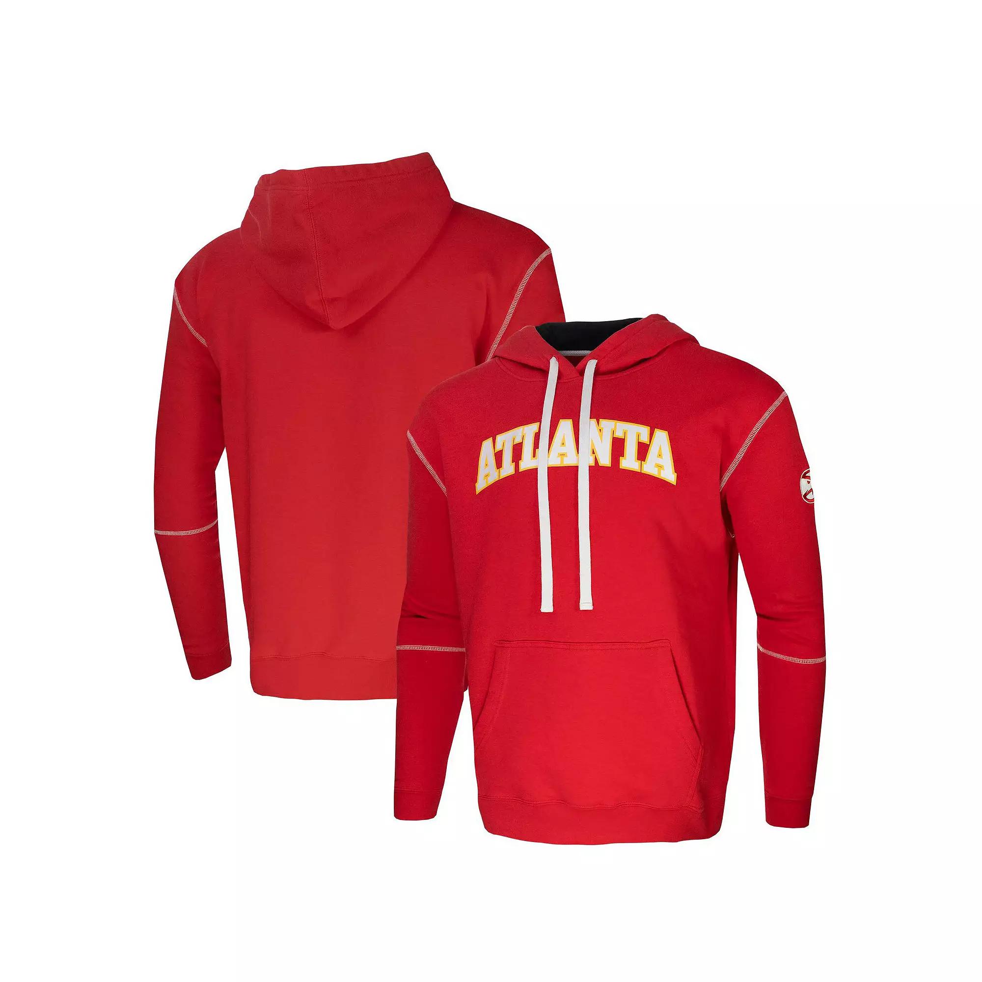 Unisex Red Stadium Essentials Atlanta Hawks Monument Pullover Hoodie, Adult Unisex, Size: Medium Product Image