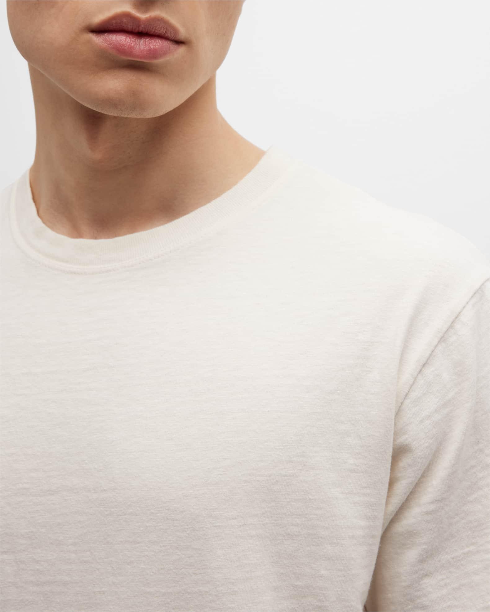 Men's Anti-Expo Textured Cotton T-Shirt Product Image