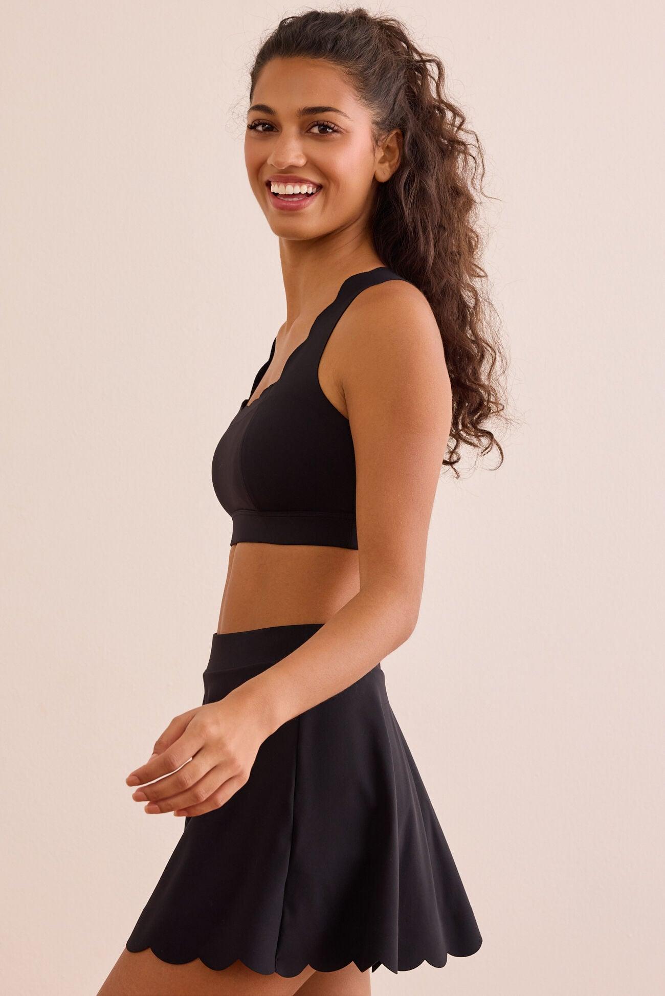 Speed Up Scallop Sports Bra Product Image