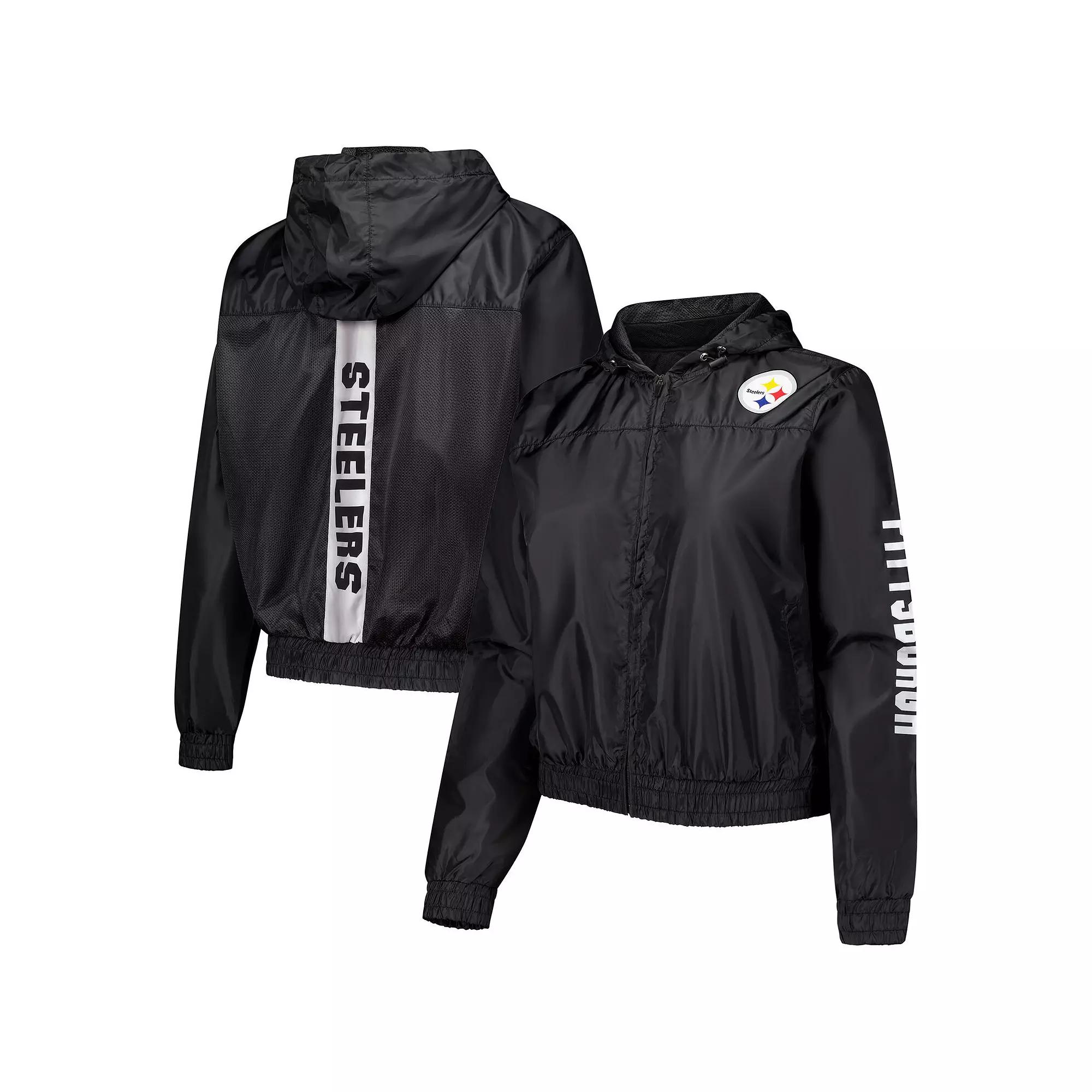 Women's Fanatics Black Pittsburgh Steelers Full-Zip Jacket,  Product Image