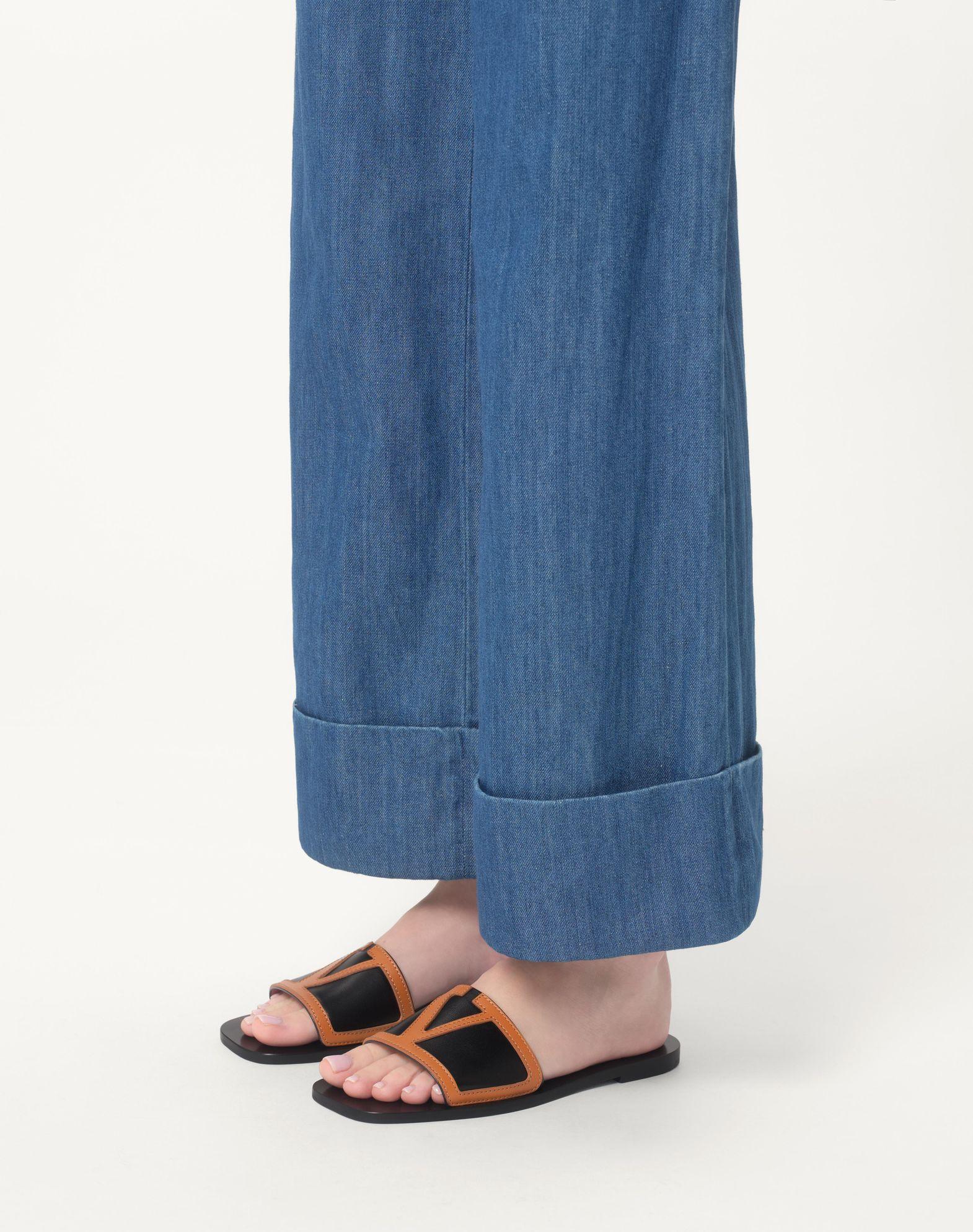 Viva Superstar Slide Sandal In Nappa Leather Product Image