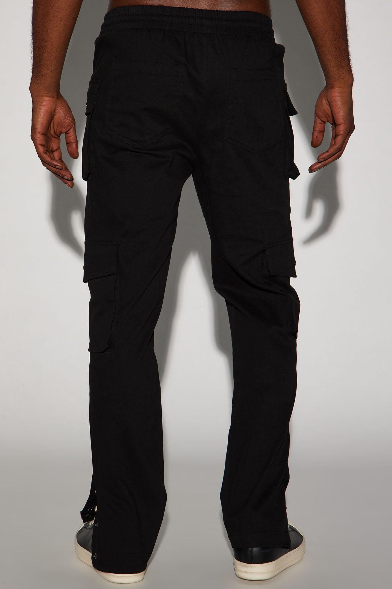Worker Slim Cargo Pants - Black Product Image