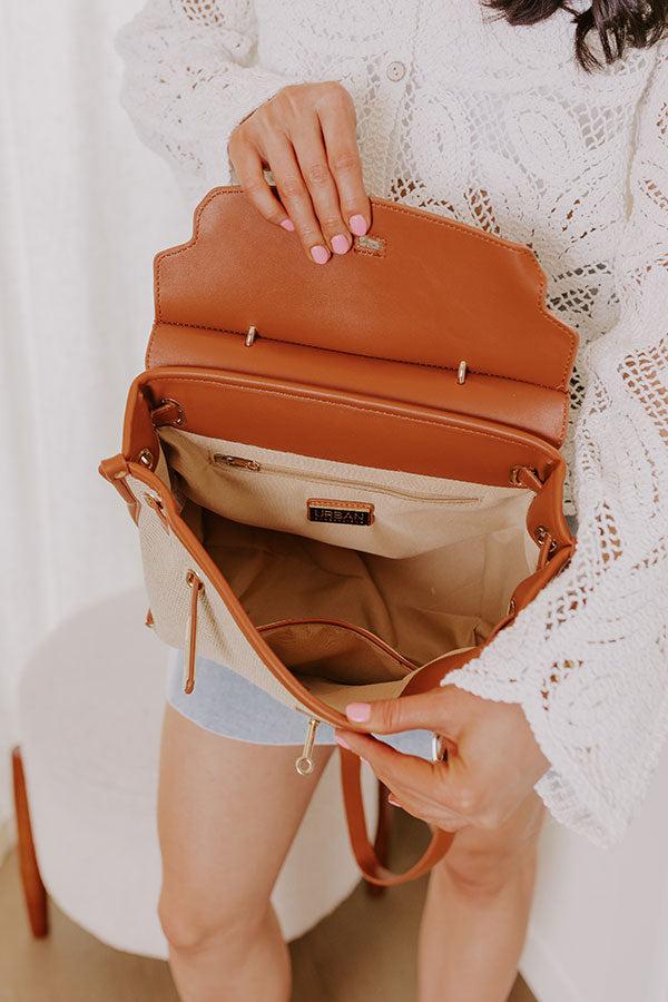 Yoana Woven Purse in Brown Product Image