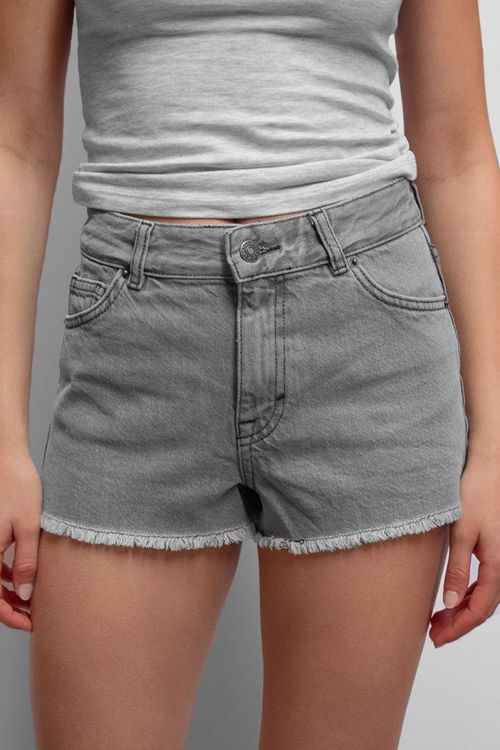 Low waist rhinestone star shorts Product Image