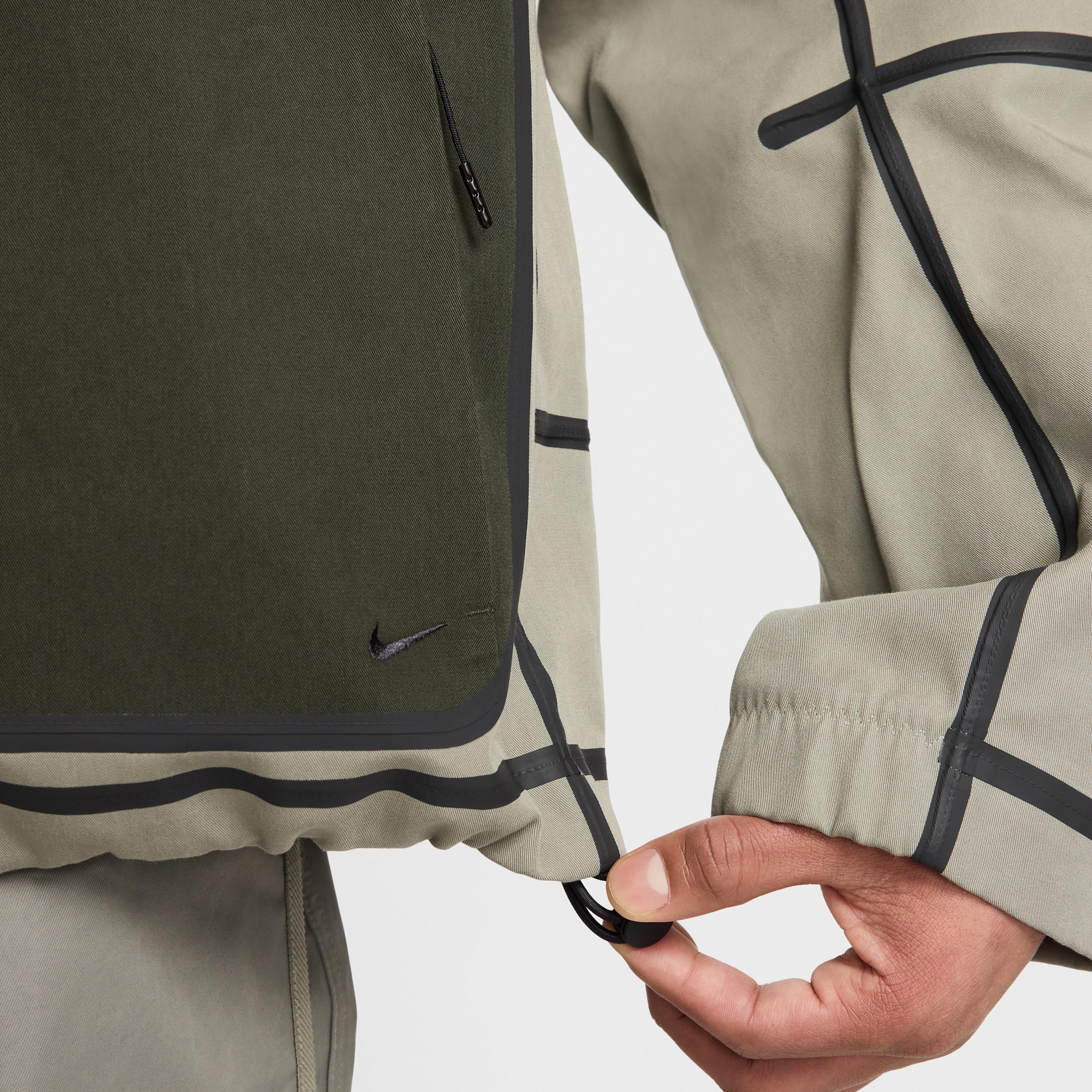 Nike Mens Tech Storm-FIT Hooded Rain Jacket | HM9473-320 Product Image