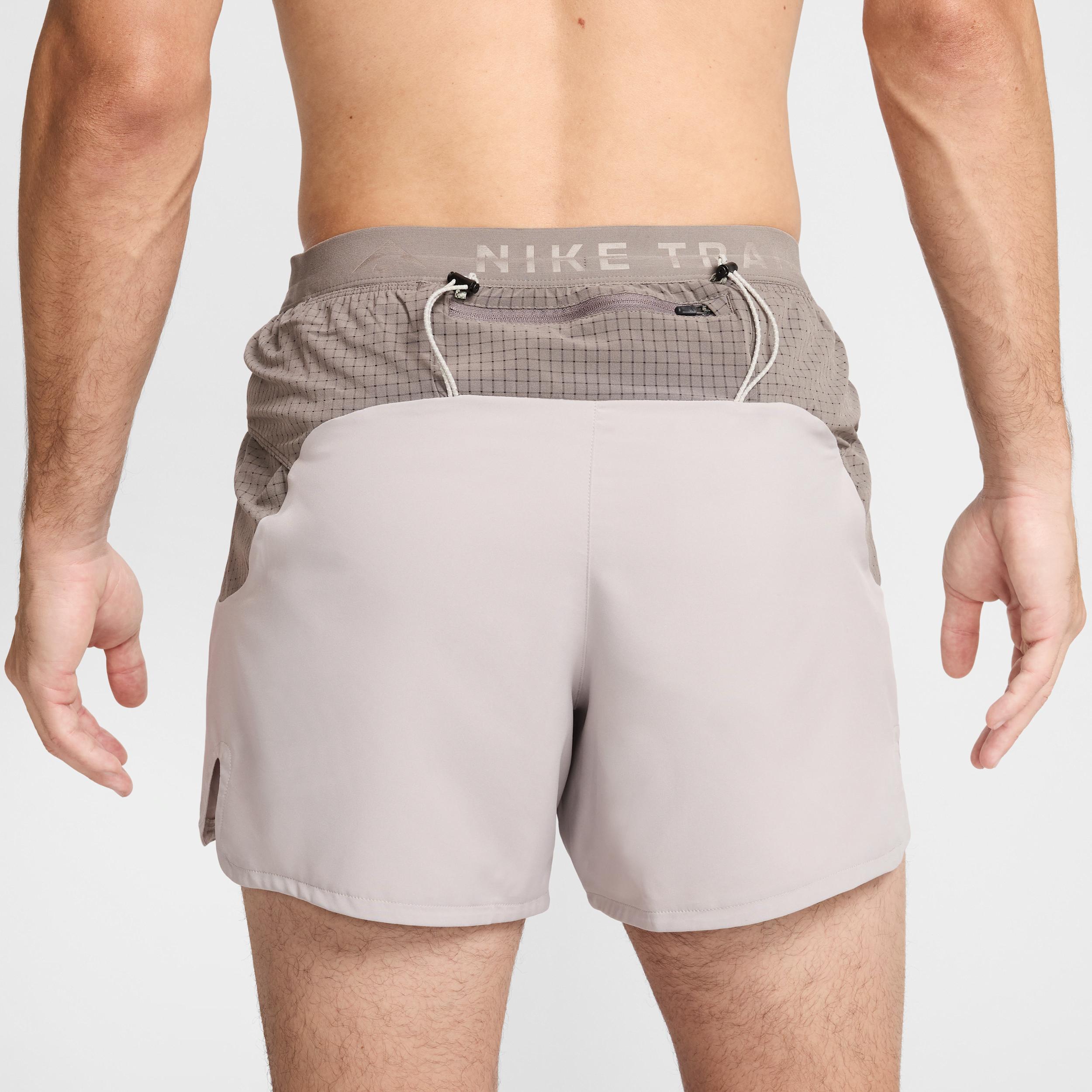 Nike Mens Trail Second Sunrise 5 Dri-FIT ADV Brief-Lined Running Shorts | HJ3572-009 Product Image