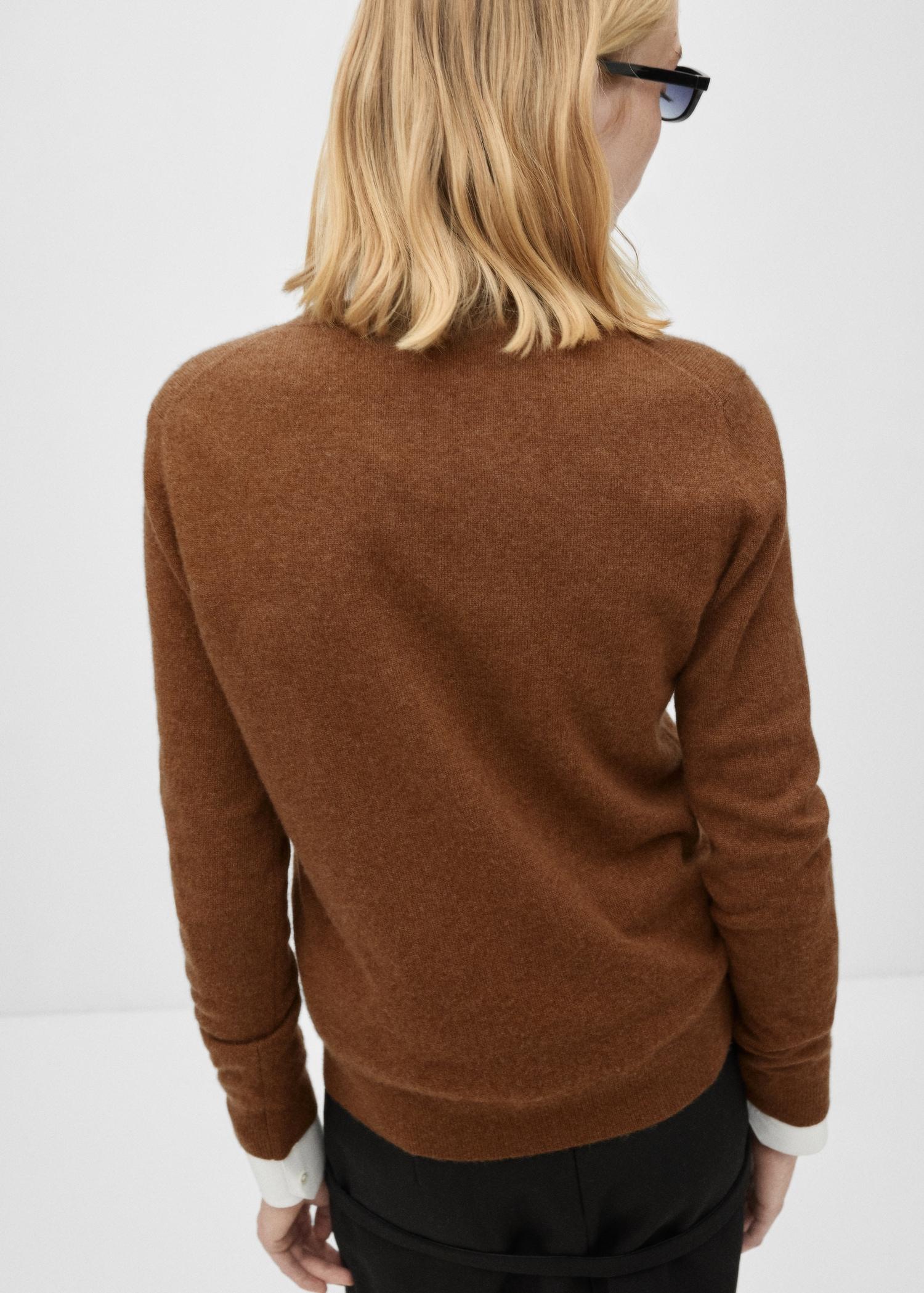 100% cashmere sweater - Women | MANGO USA Product Image