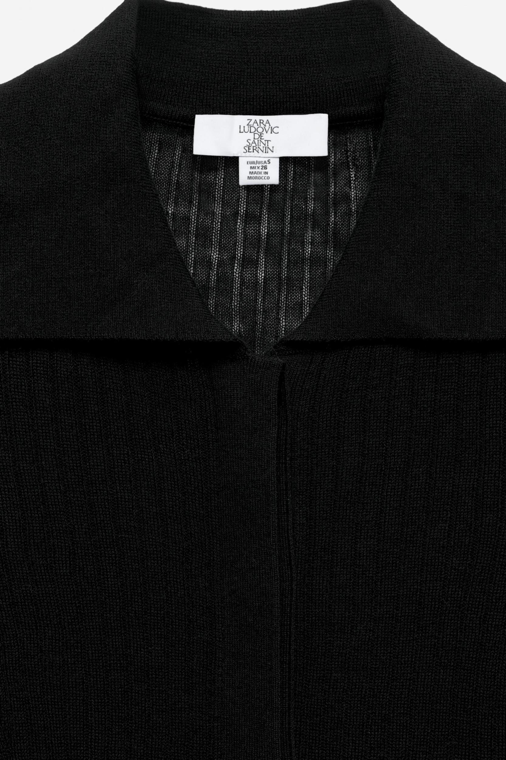 WOOL SILK KNIT DRESS LUDOVIC DE SAINT SERNIN x ZARA Product Image