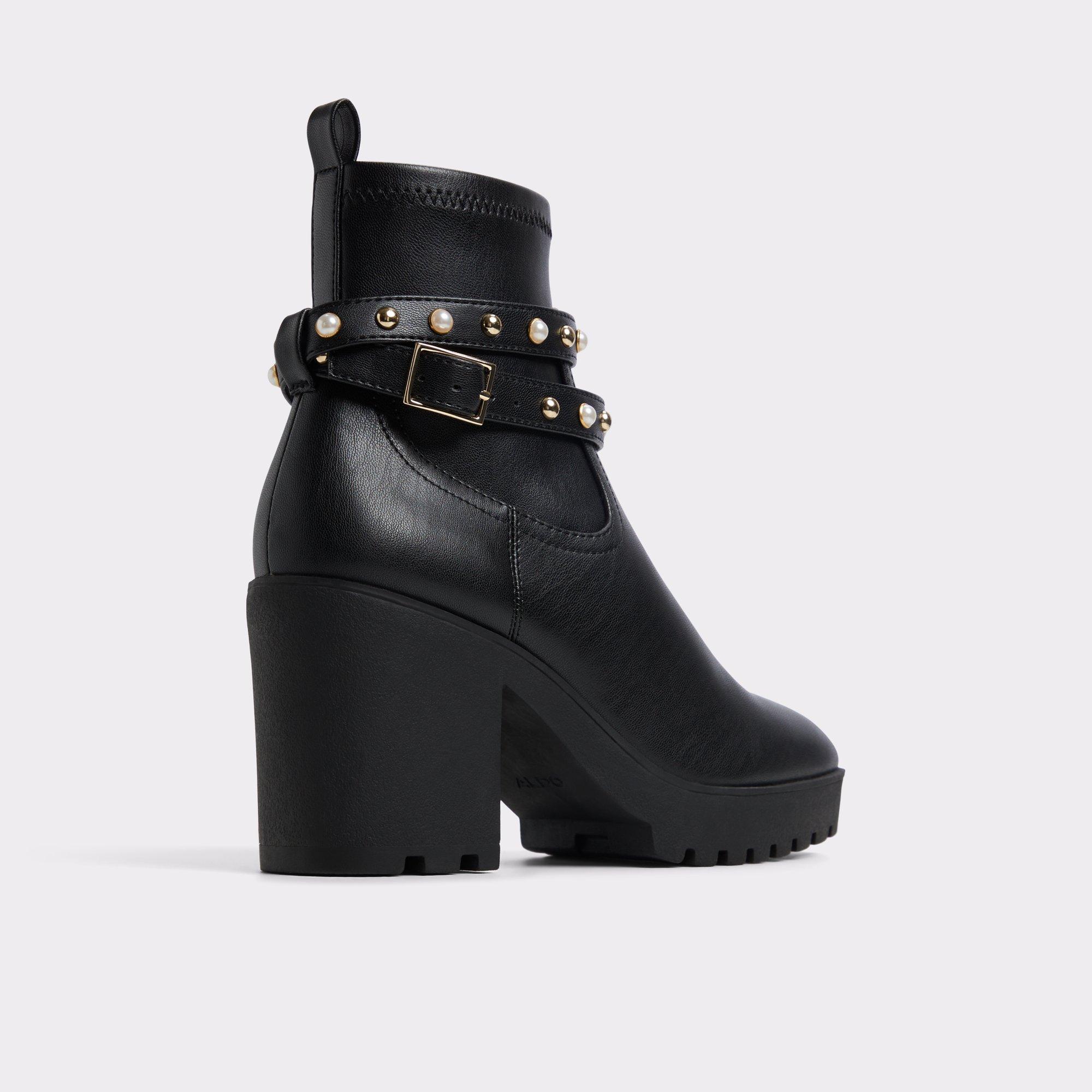 Marrgo Black/Gold Multi Women's Chelsea boots | ALDO US Product Image