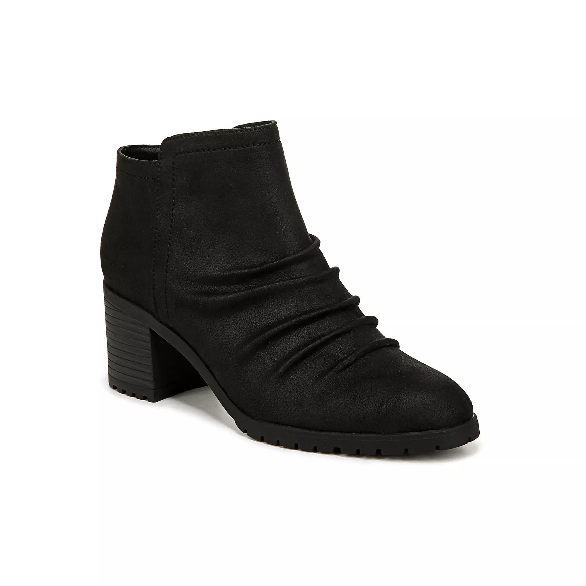 LifeStride Women's Maeve Ankle Boots, Size: 9.5, Black Faux Product Image