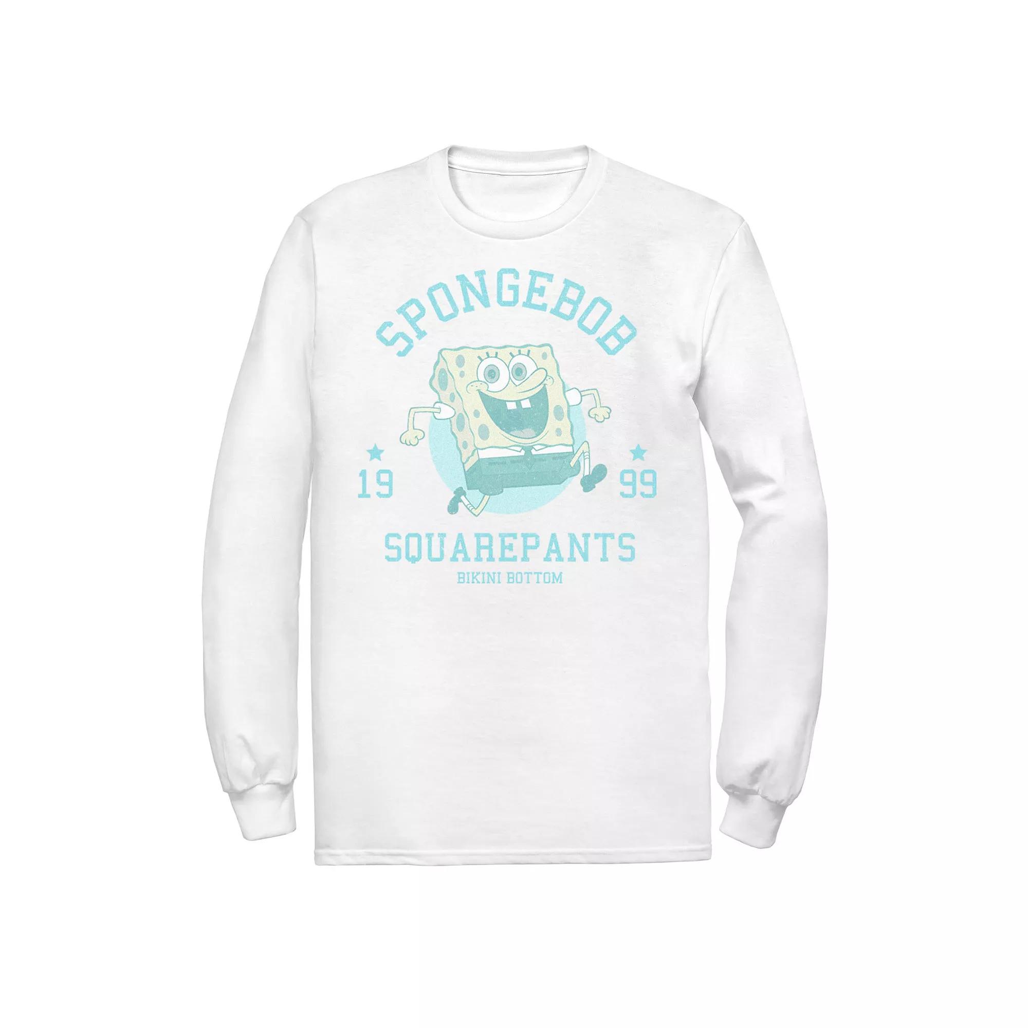 Men's Nickelodeon SpongeBob SquarePants Retro Bikini Bottom Tee, Size: 3XL, White Product Image