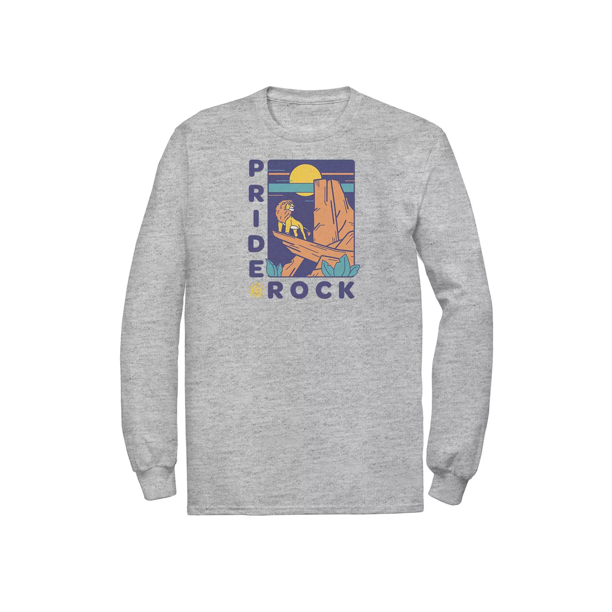 Disney's The Lion King Simba Pride Rock Men's Simple Text Tee,  Product Image