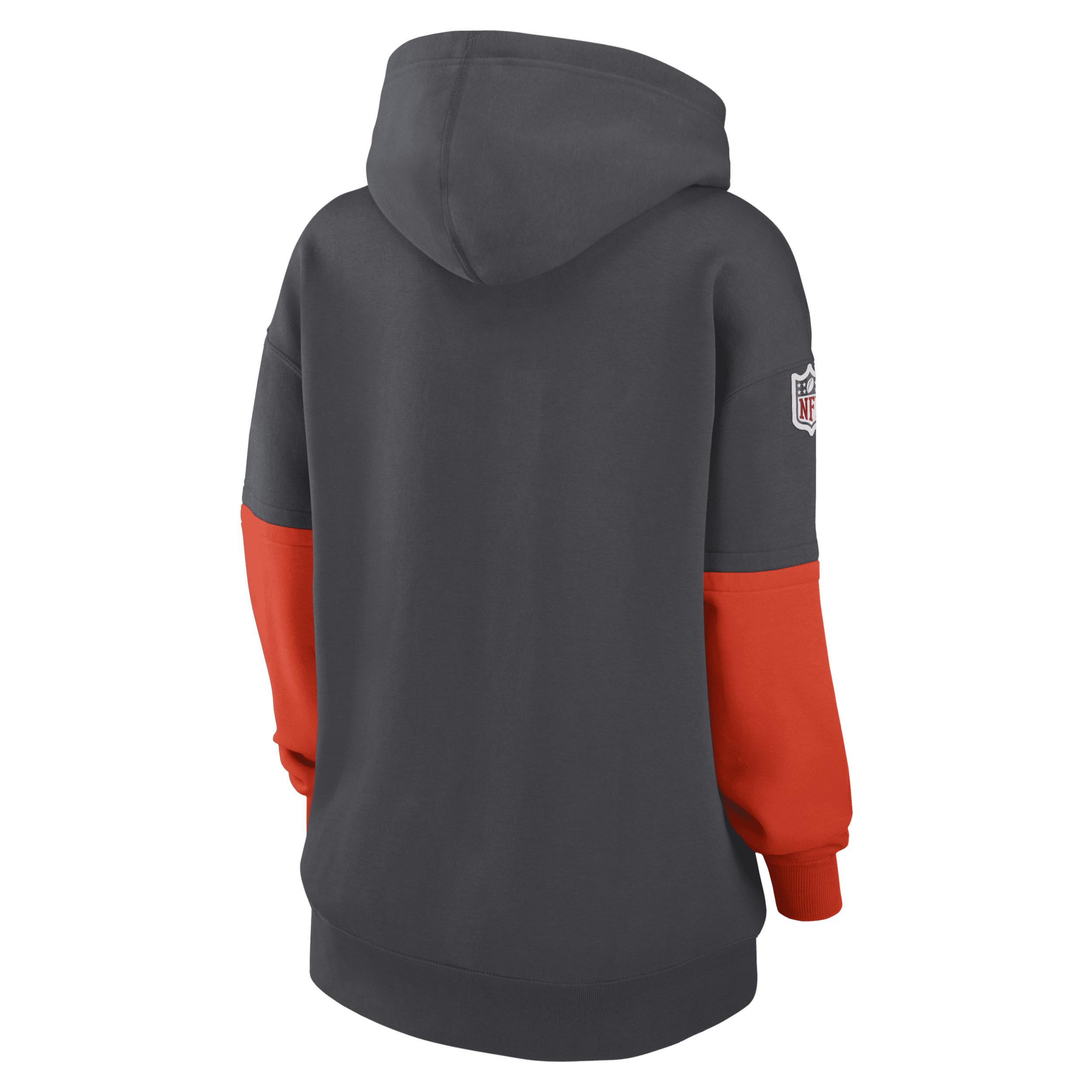 Cleveland Browns Sideline Essential Nike Womens NFL Pullover Hoodie | 03FH043M9I-WEH Product Image