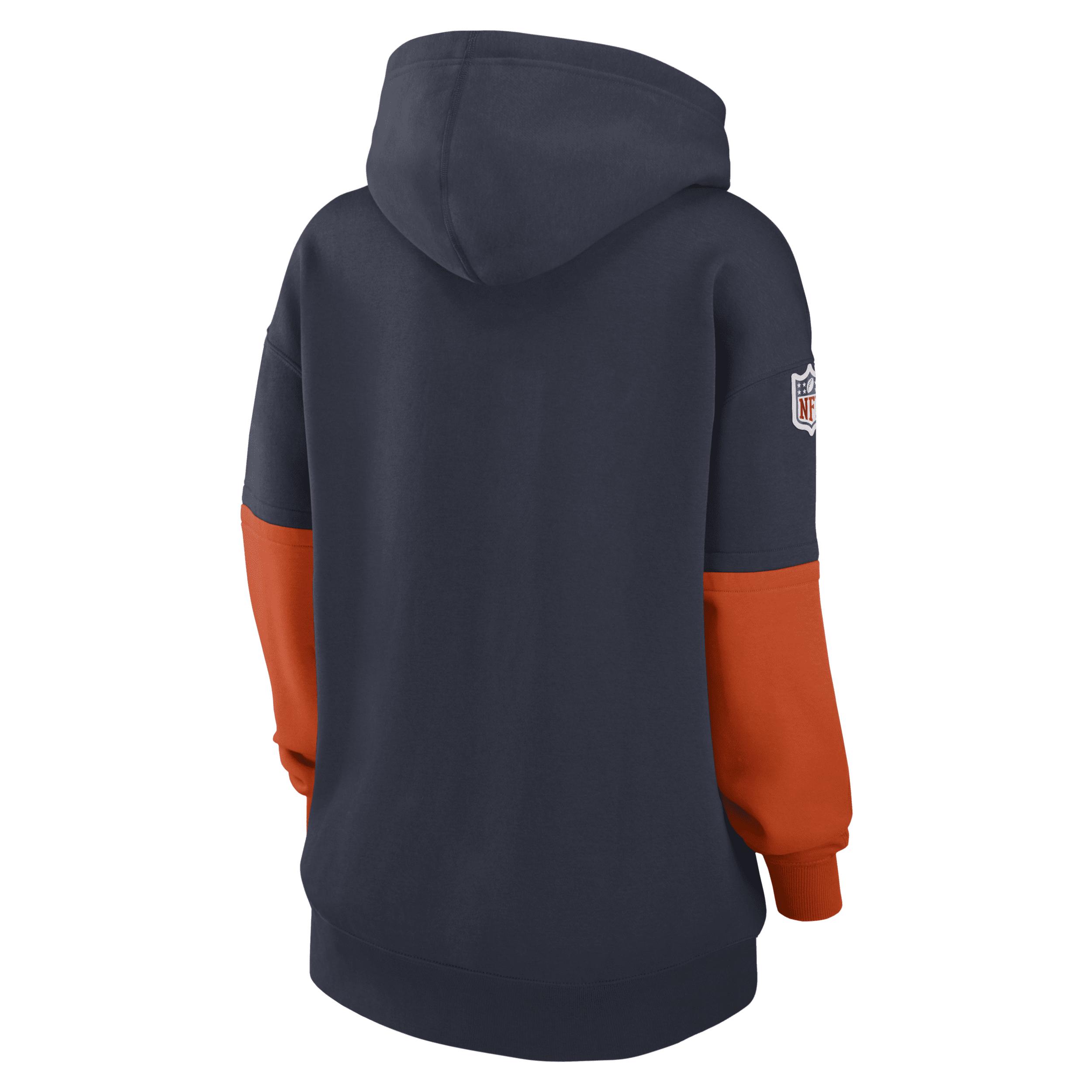 Chicago Bears Sideline Essential Nike Womens NFL Pullover Hoodie | 03FH051Y7Q-WEH Product Image