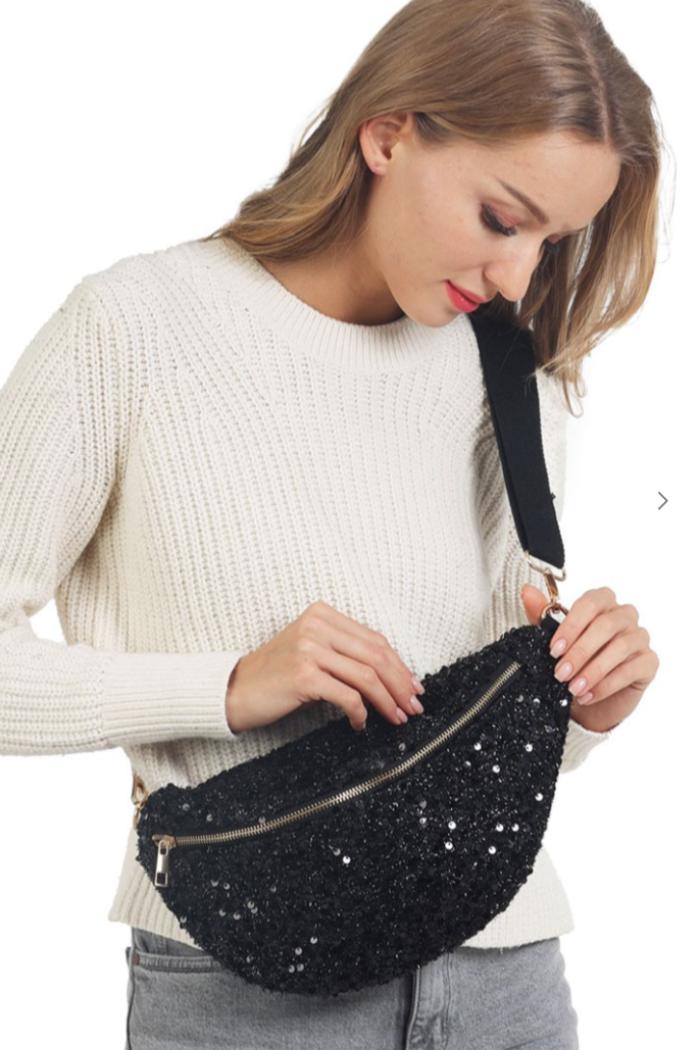 Sequin Belt Bag Product Image