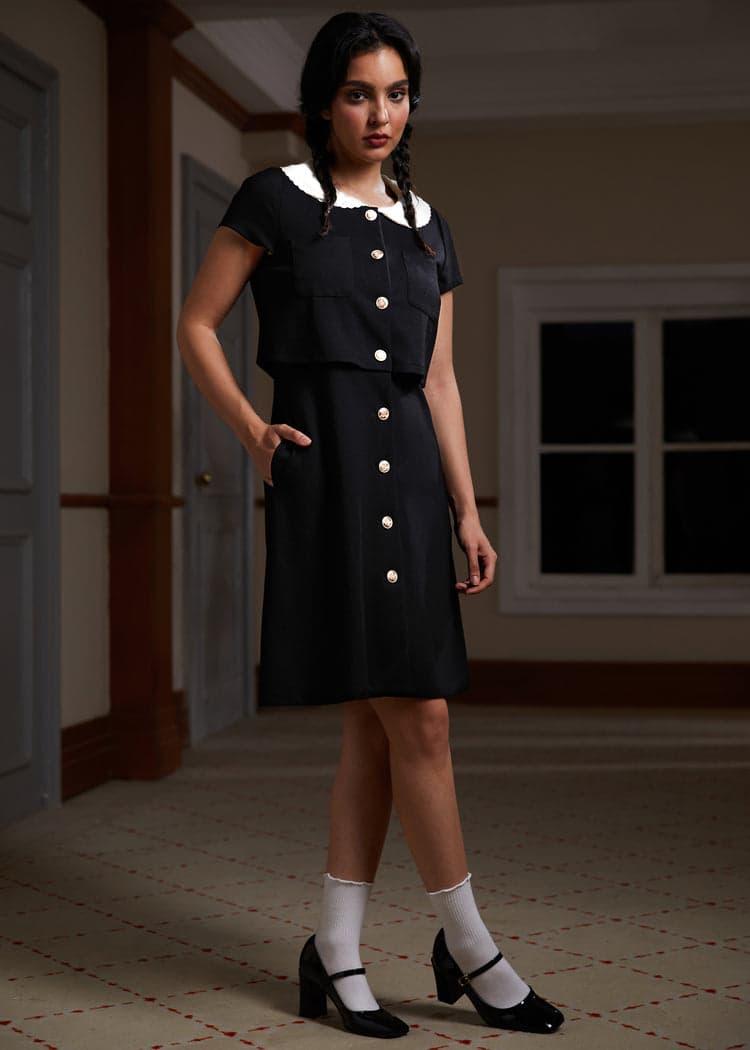 Falling for the Fall Equinox Collared Dress Product Image