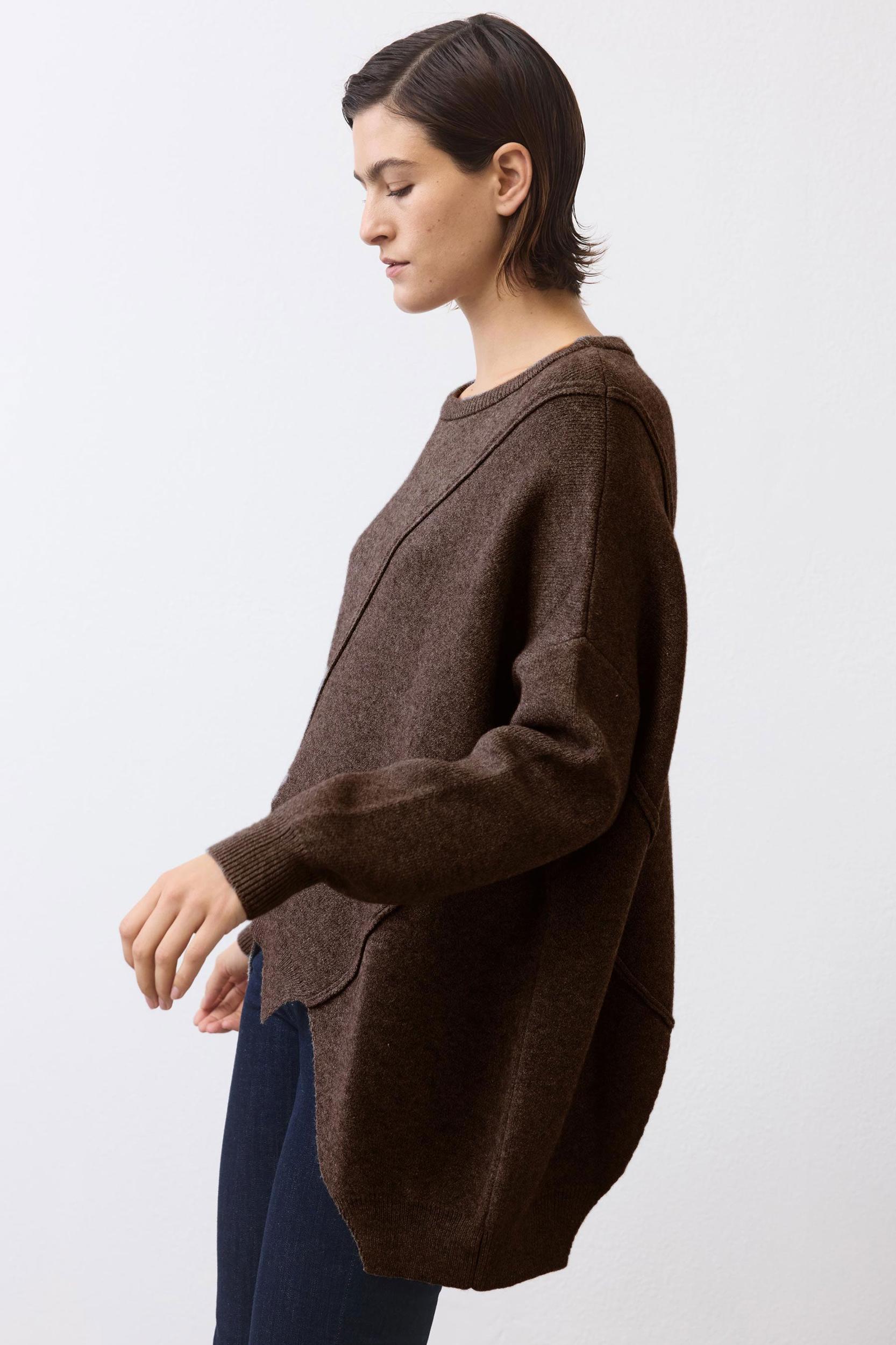 The Asymmetric Pullover Sweater Product Image