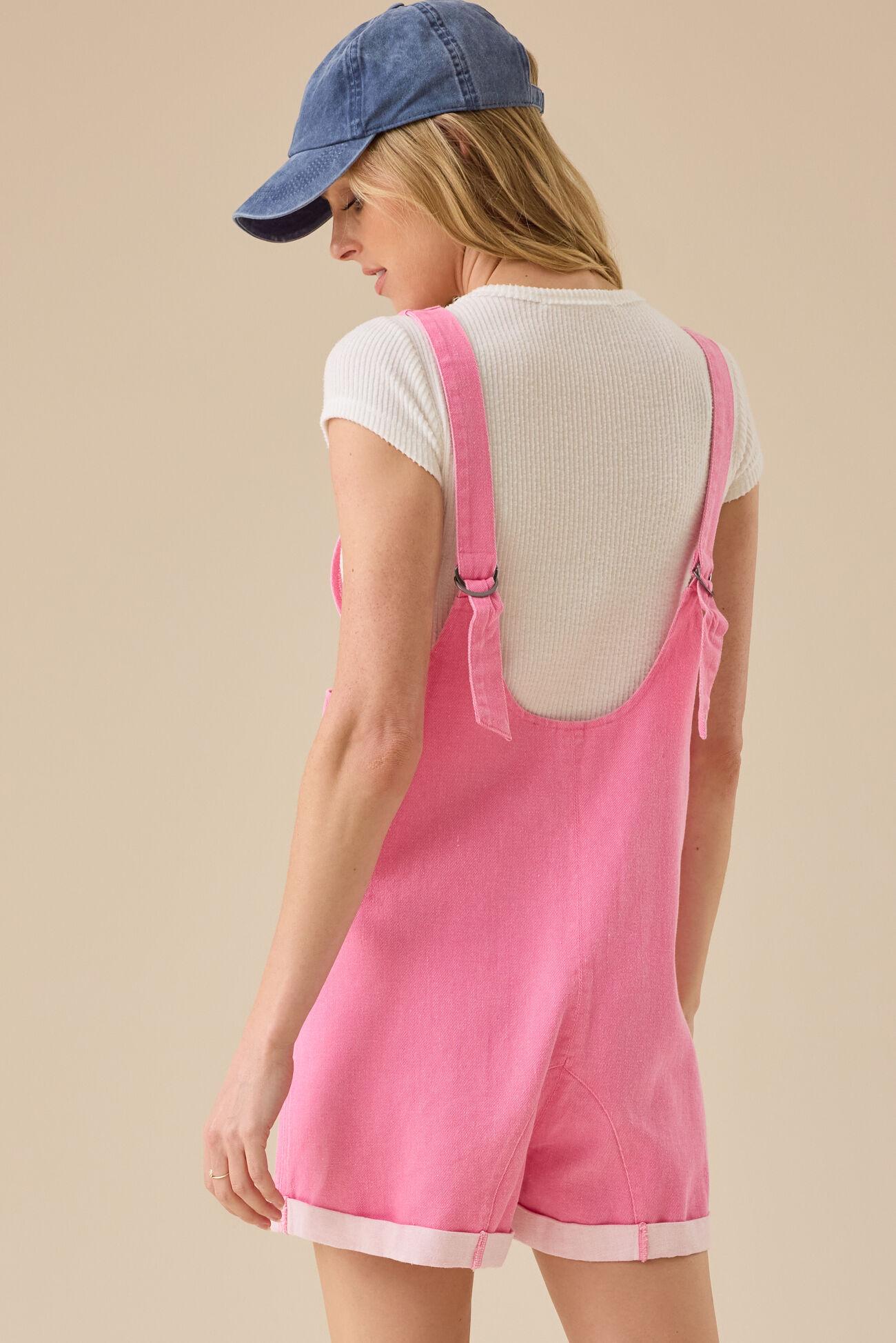Sally Sleeveless Shortalls Product Image